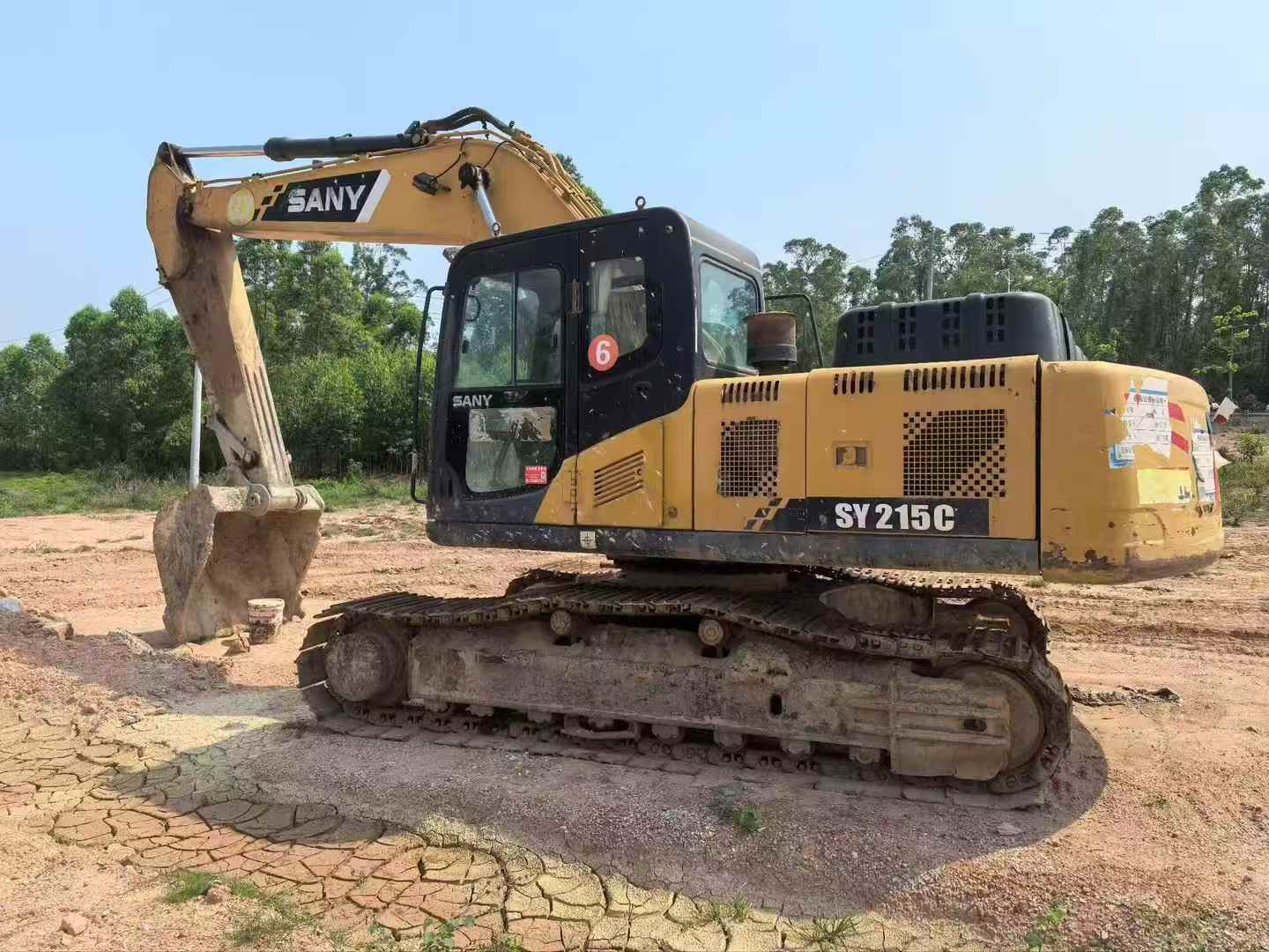Buy Sany SY215C Used Excavator / 3
