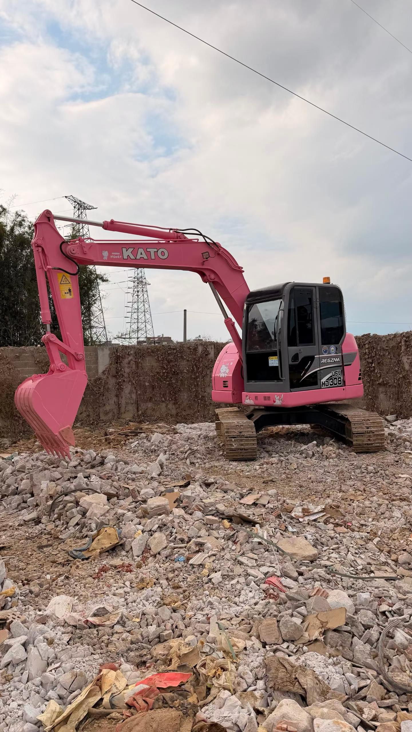 Buy Kato HD308R Used Excavator / 7