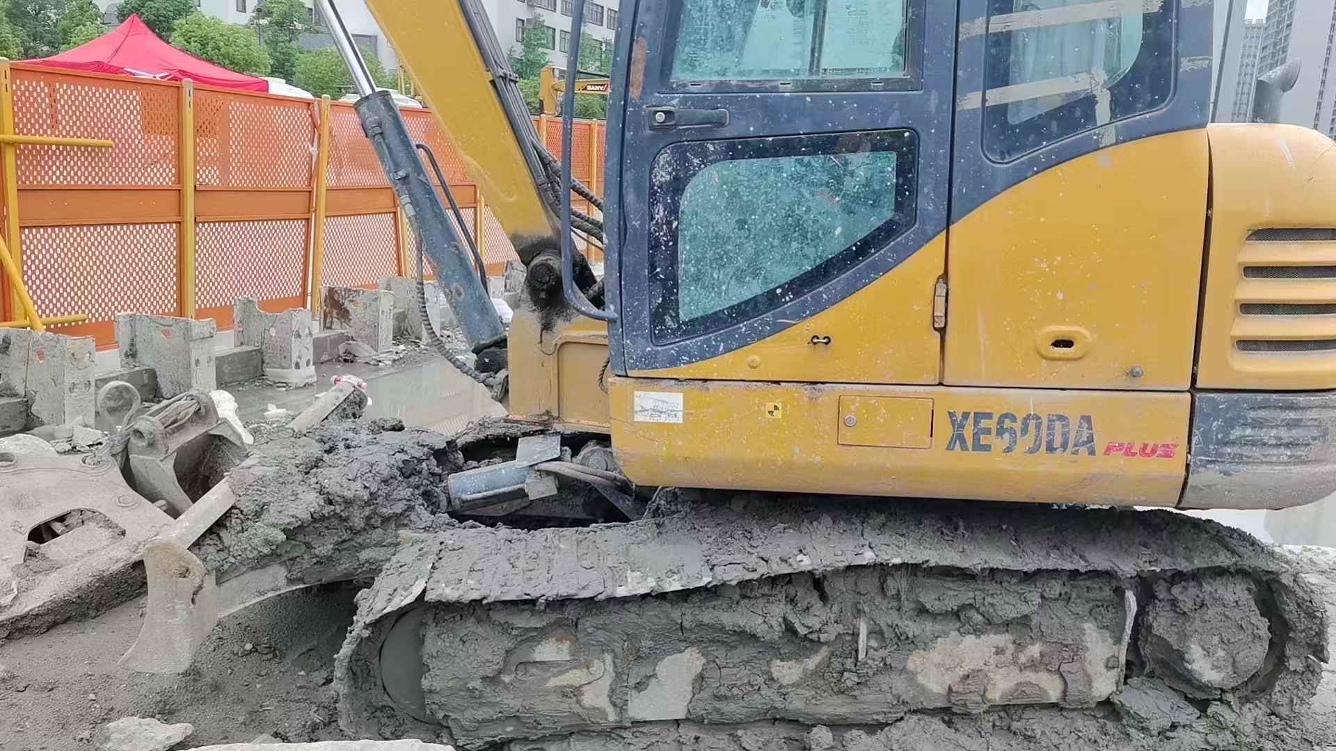 Buy XCMG XE60 Used Excavator / 6