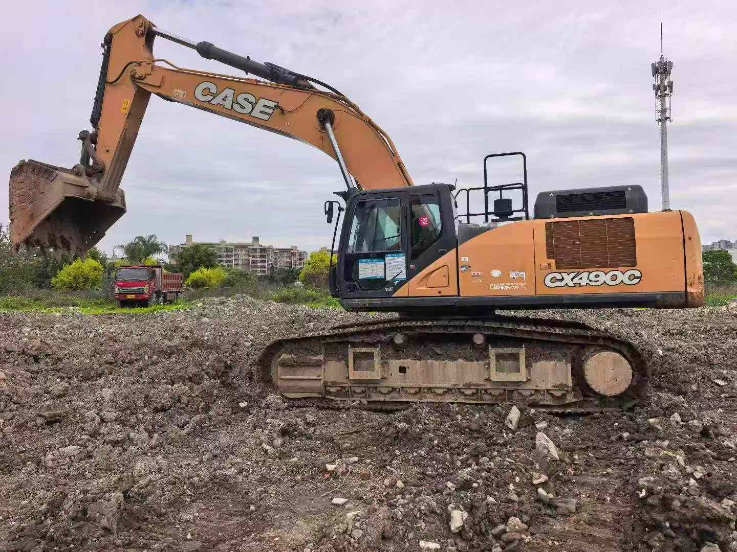 شراء حفارة Case CX490C مستعملة / 9