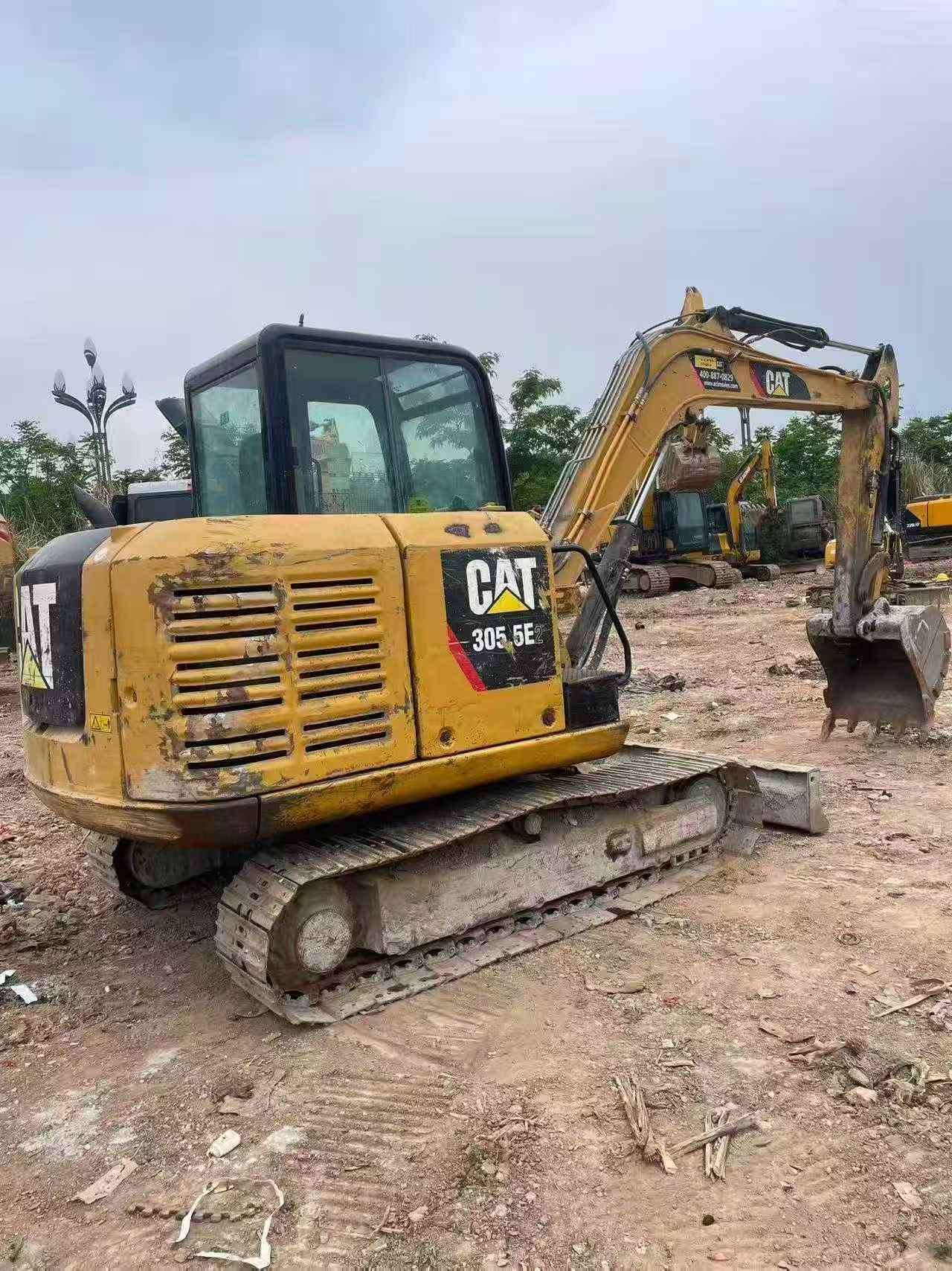 Buy Caterpillar 305.5 Used Excavator / 4