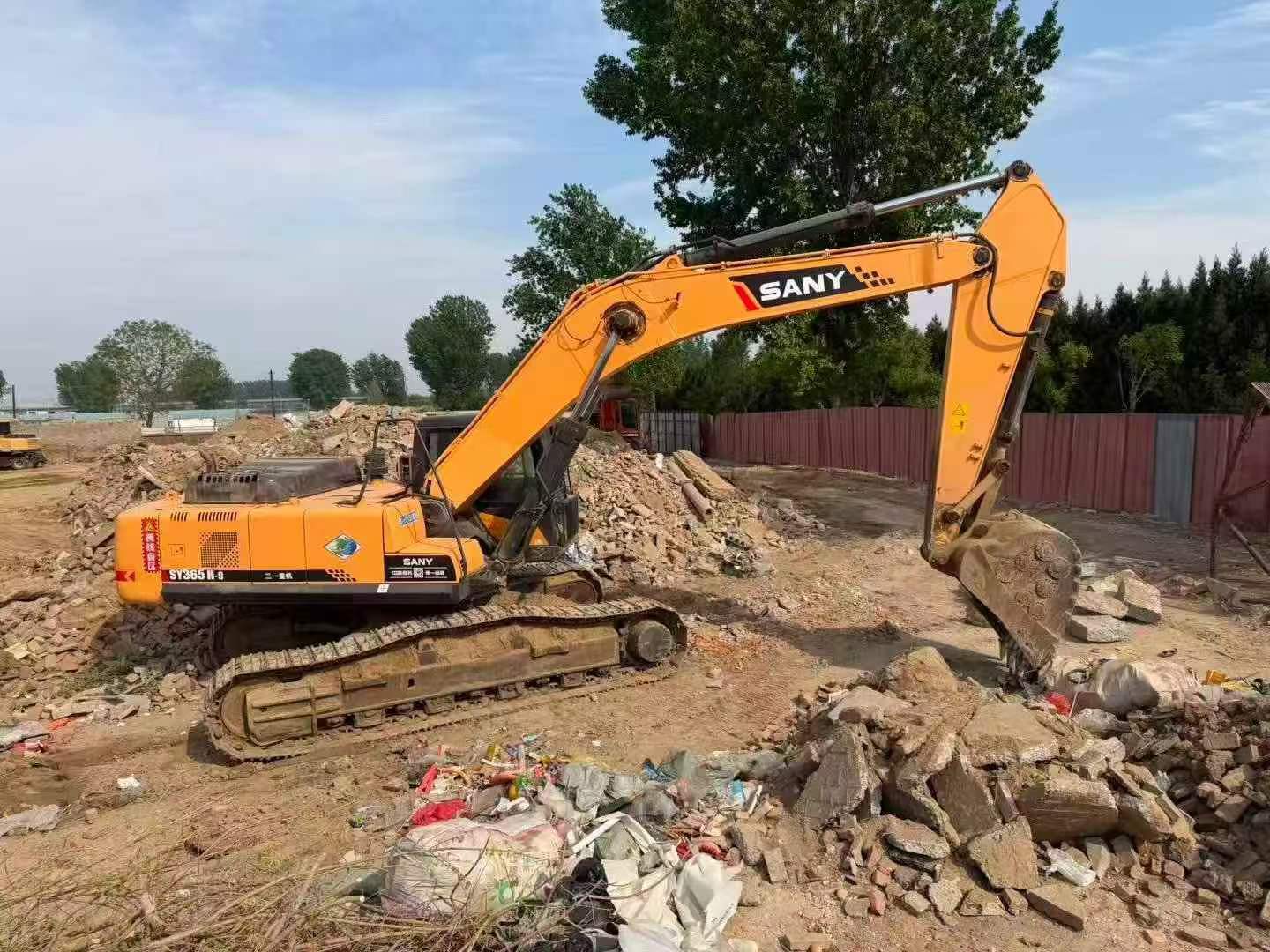 Buy Sany SY365C-8 Used Excavator / 3