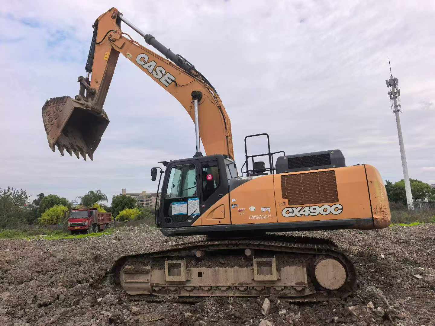 شراء حفارة Case CX490C مستعملة / 7