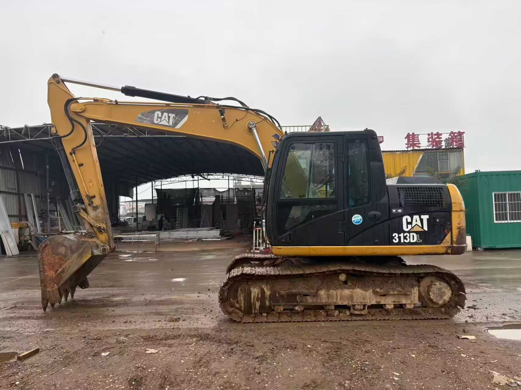 Buy Caterpillar 313D Used Excavator / 3