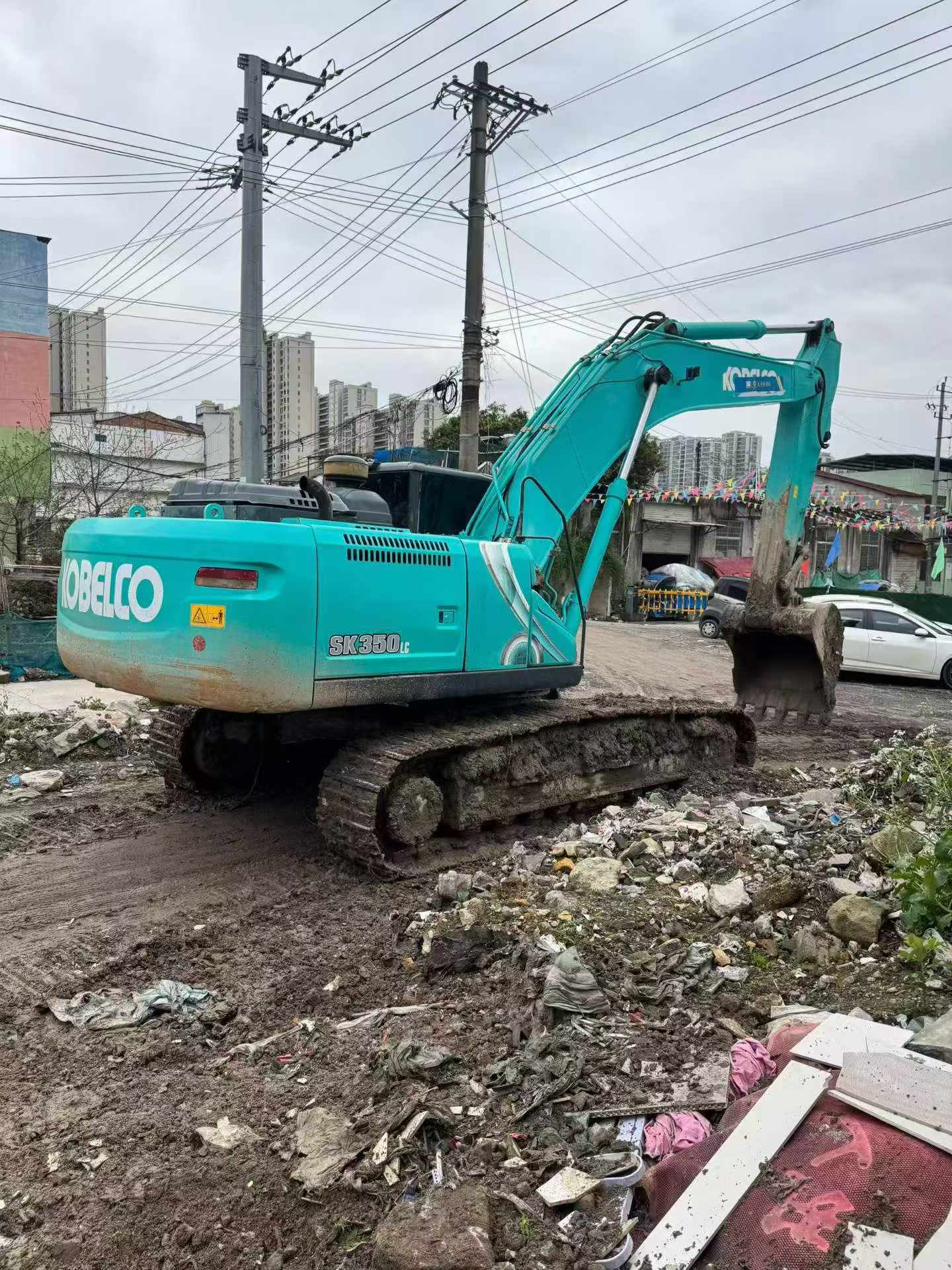 Buy Kobelco SK350-8 Used Excavator / 6
