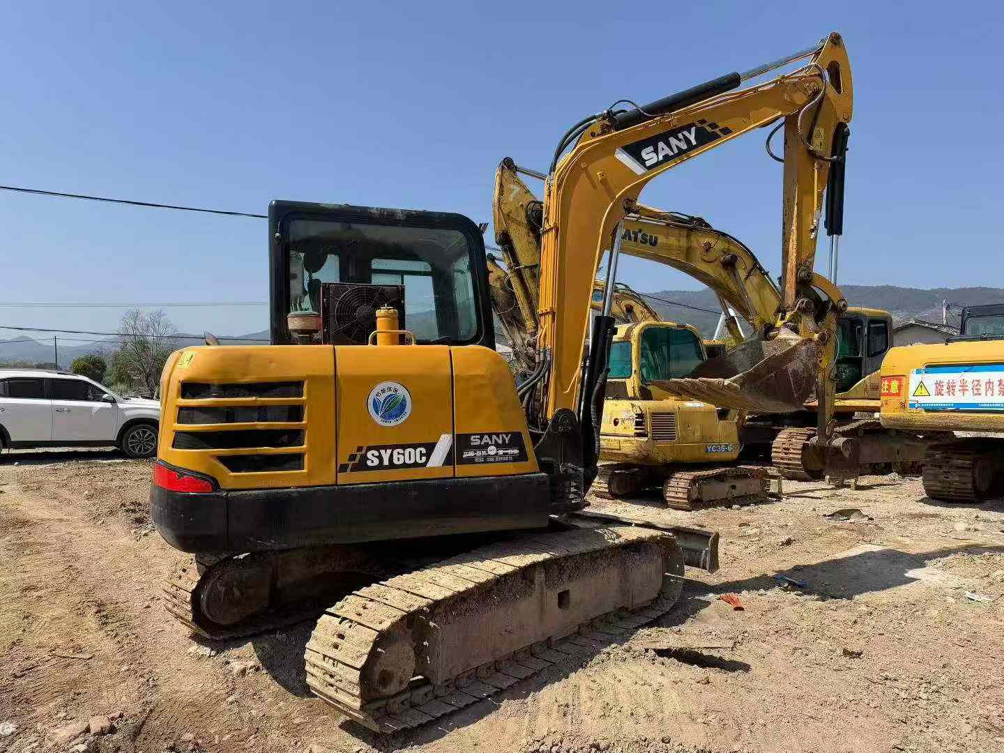 Buy Sany SY55 Used Excavator / 3