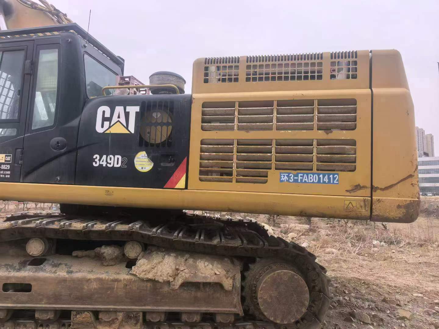 Buy Caterpillar 349E Used Excavator / 8