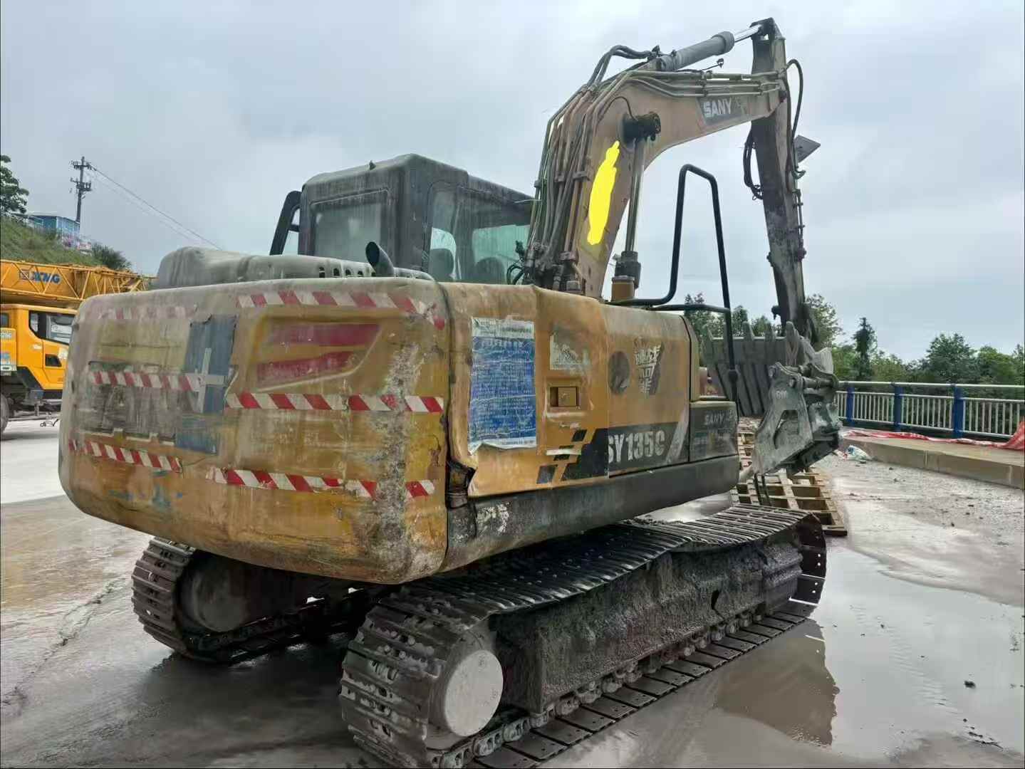 Buy Sany SY135 Used Excavator / 2