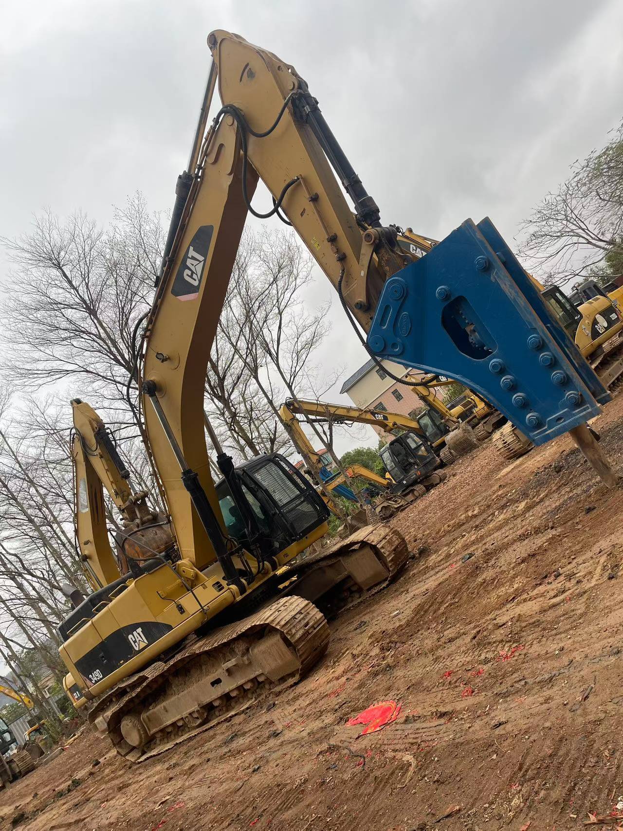 Buy Caterpillar 349E Used Excavator / 3