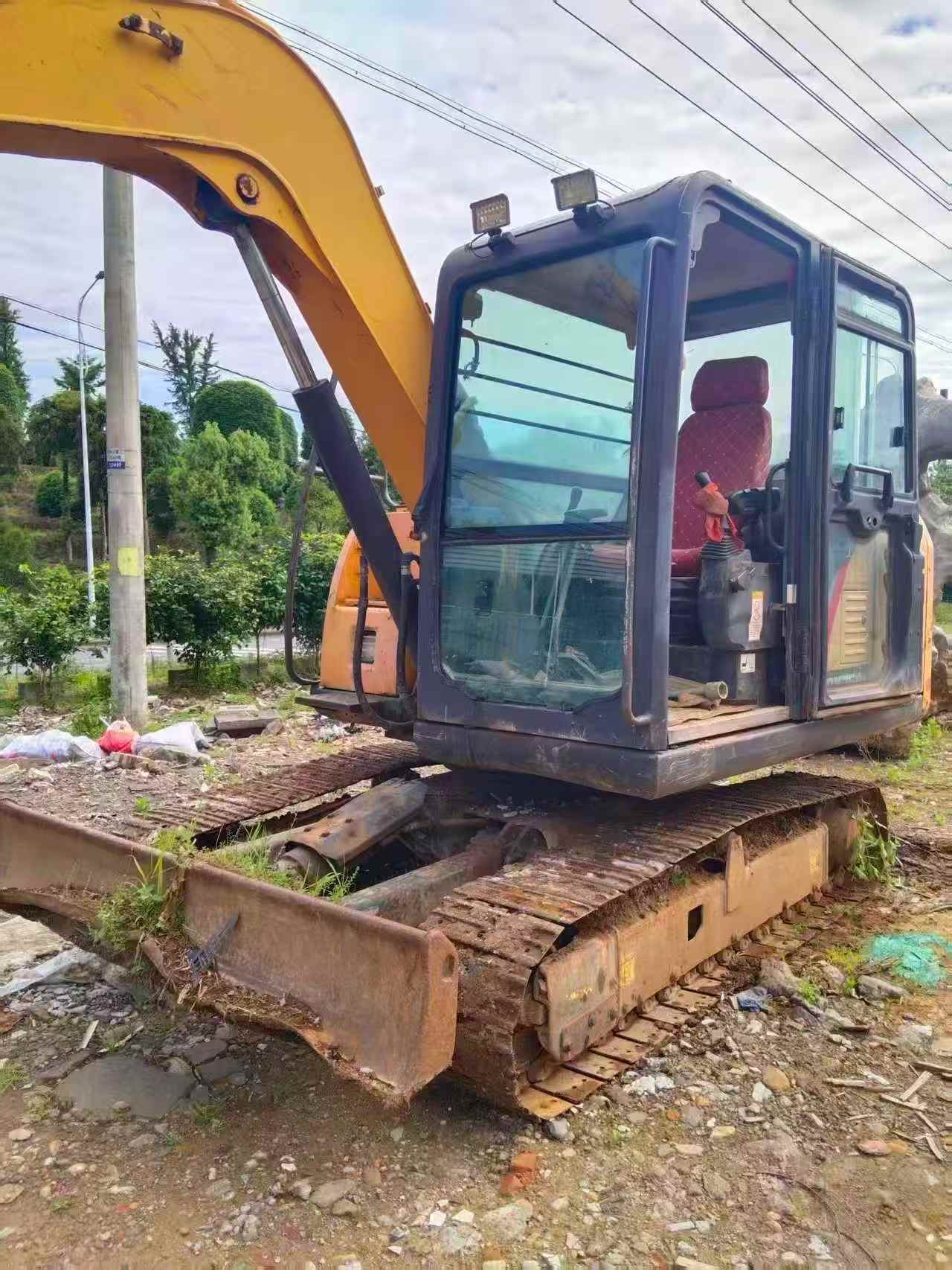 Buy Sany SY65C Used Excavator / 4