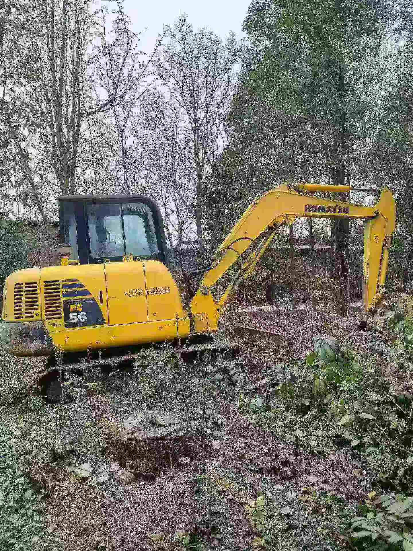Buy Komatsu PC56-7 Used Excavator / 2