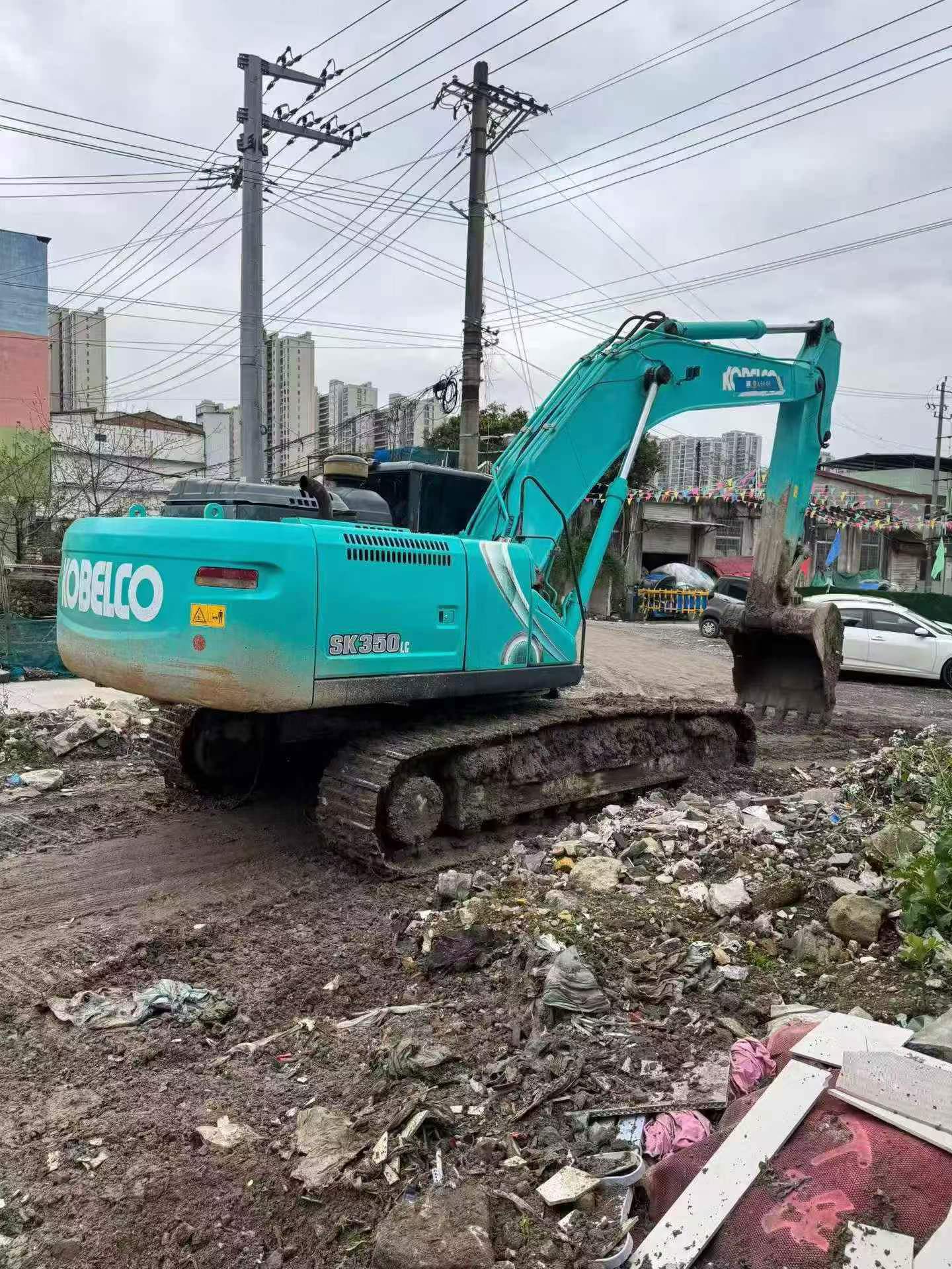 Buy Kobelco SK350-8 Used Excavator / 6