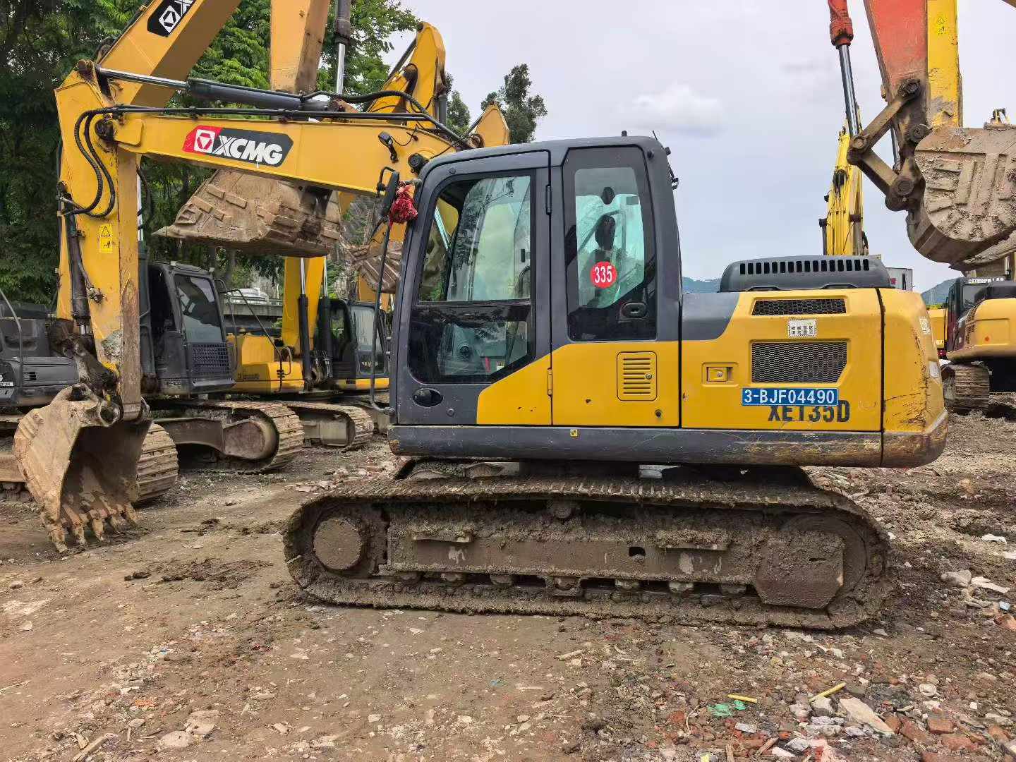 Buy XCMG XE135B Used Excavator / 7