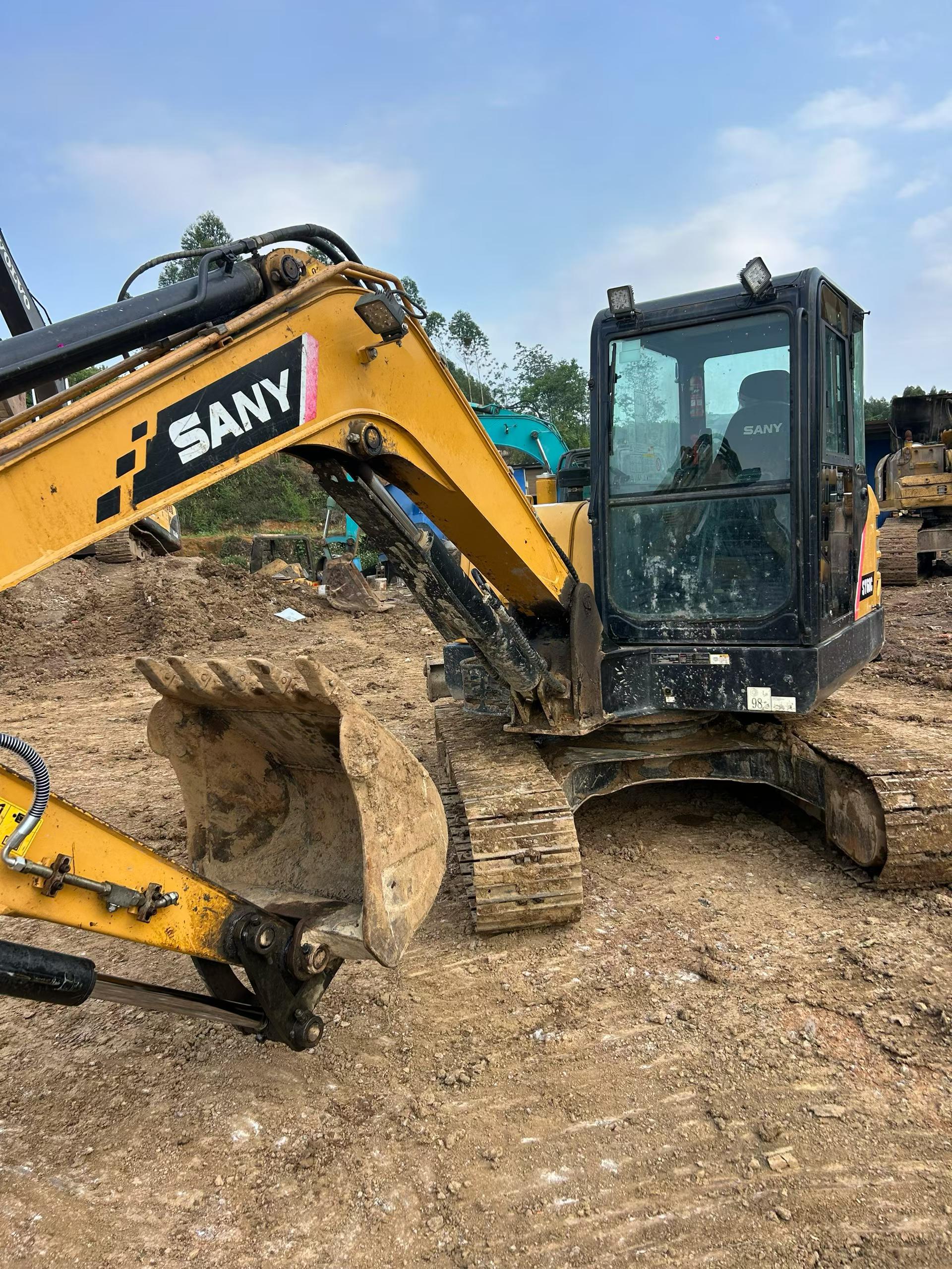 Buy Sany SY55 Used Excavator / 3