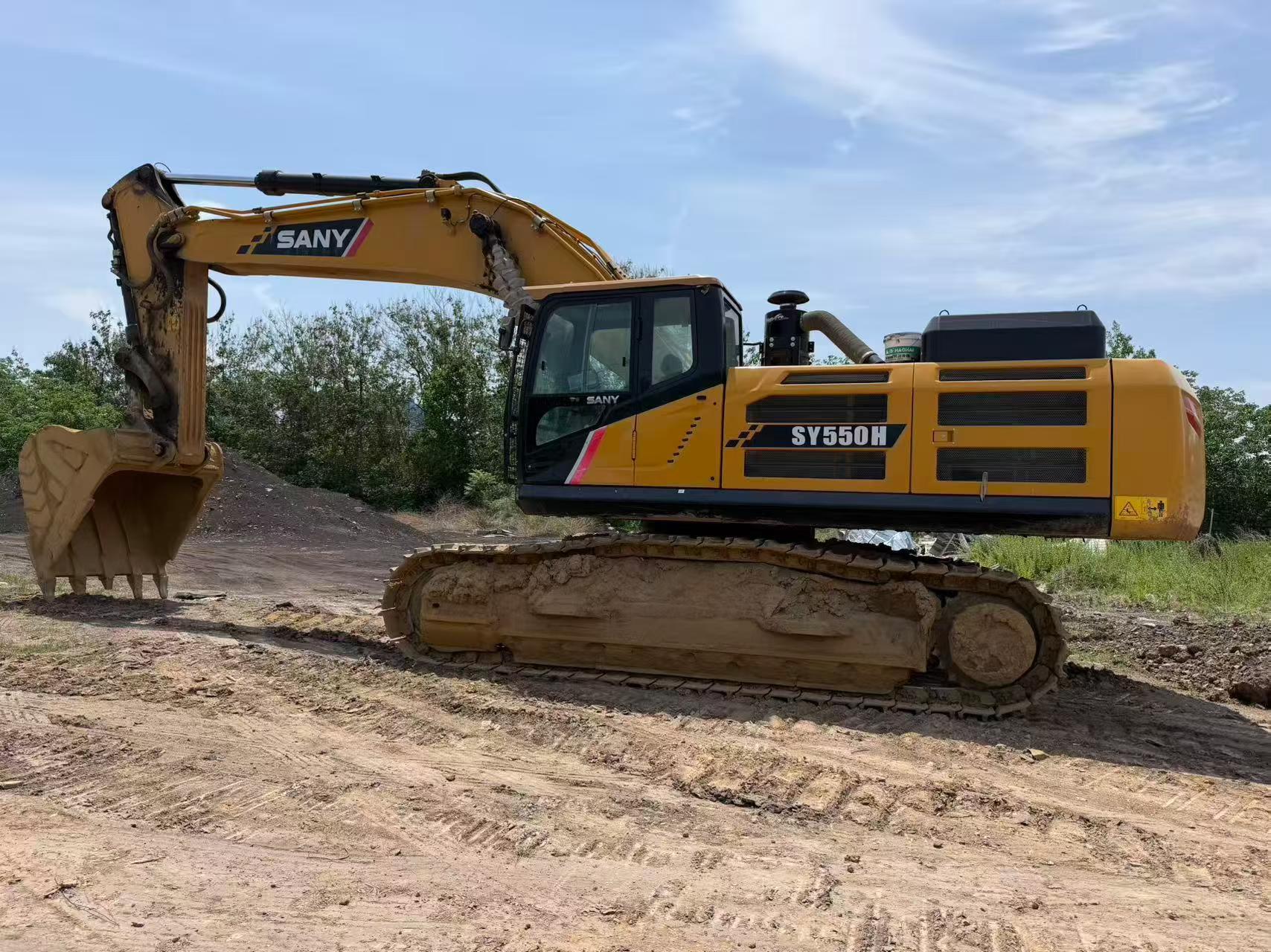 Buy Sany SY550H Used Excavator / 5