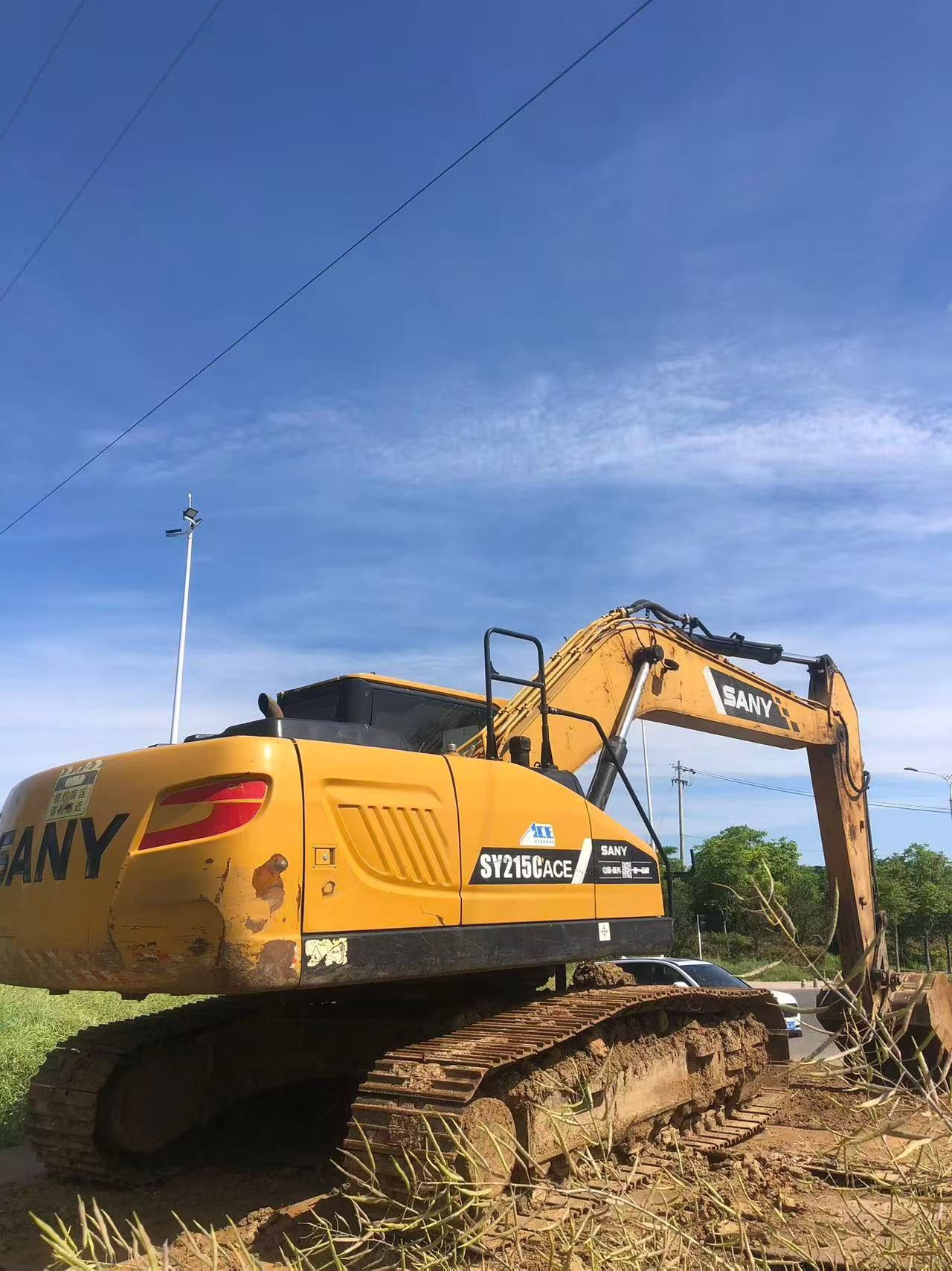 Buy Sany SY215C Used Excavator / 3