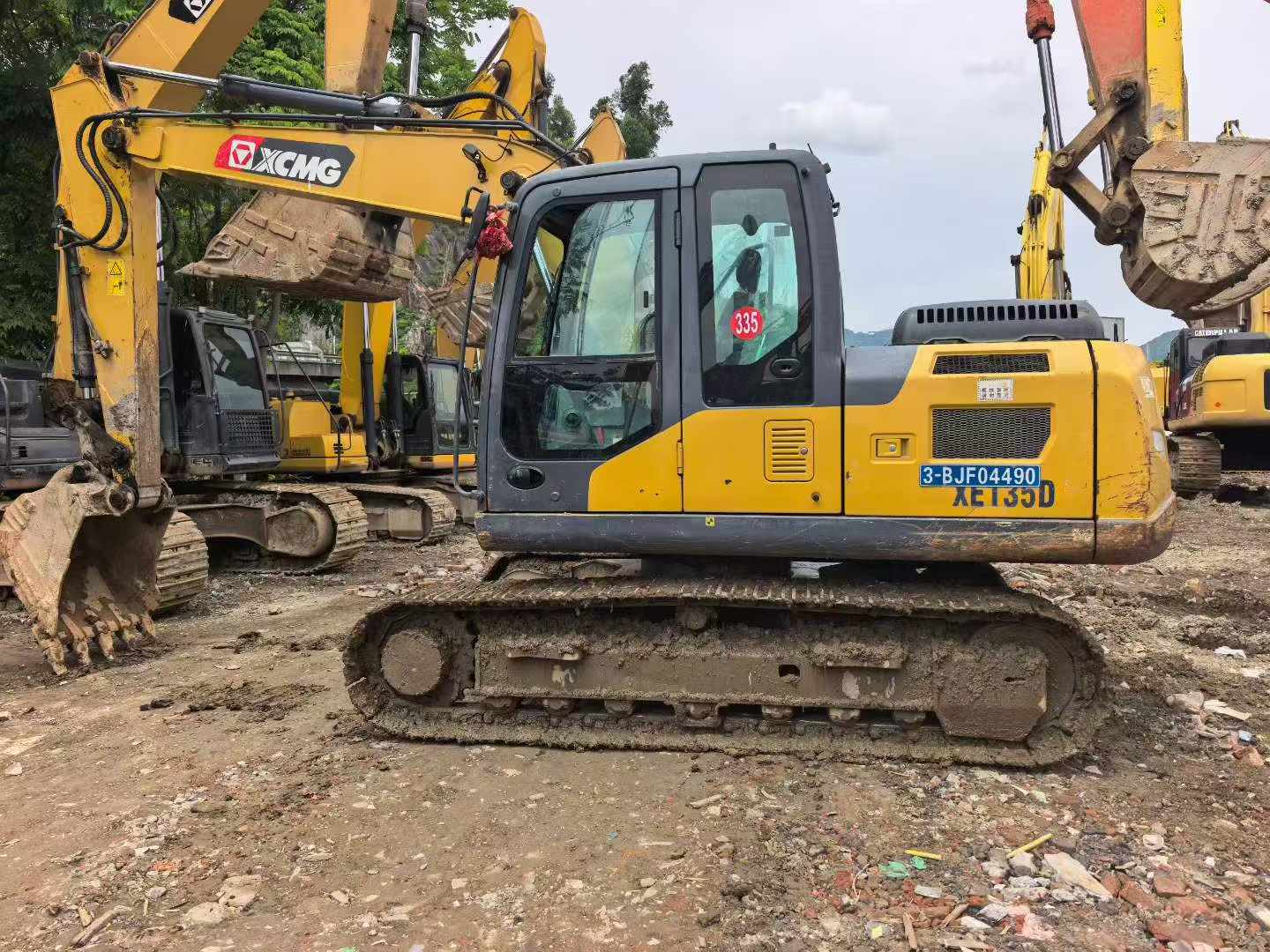 Buy XCMG XE135B Used Excavator / 8