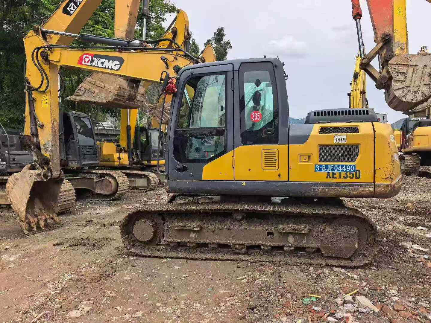 Buy XCMG XE135B Used Excavator / 7
