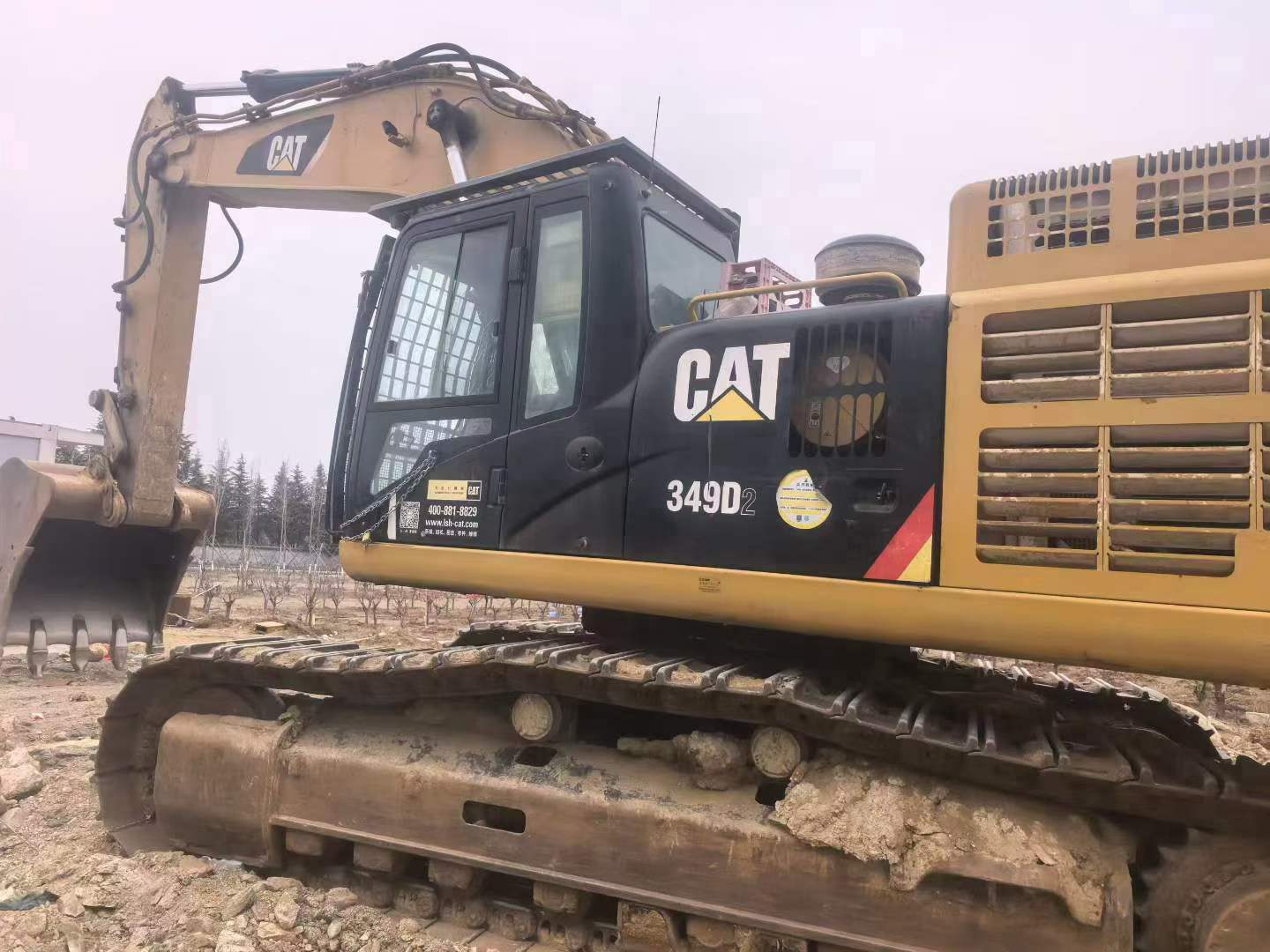 Buy Caterpillar 349E Used Excavator / 7