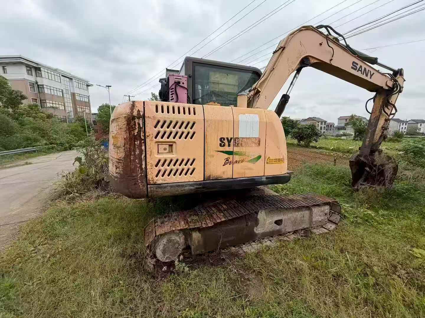 Buy Sany SY65C Used Excavator / 4
