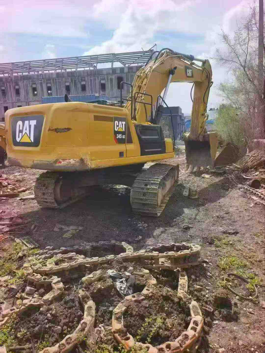 Buy Caterpillar 345B Used Excavator / 6