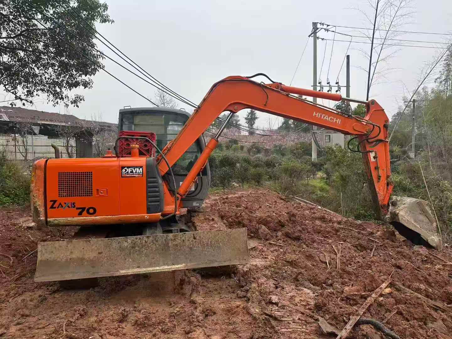 Buy Hitachi EX70 Used Excavator / 9