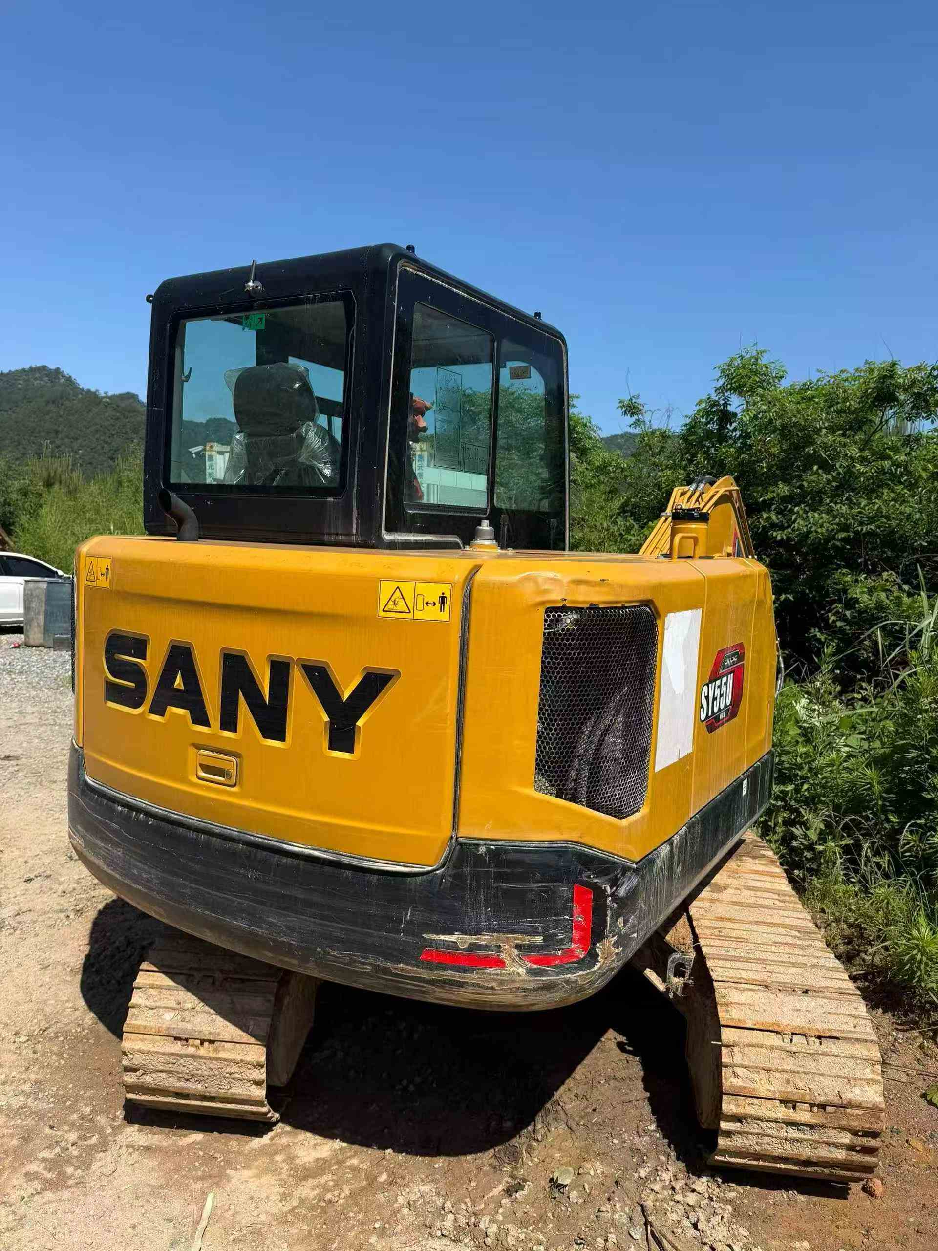 Buy Sany SY55 Used Excavator / 3