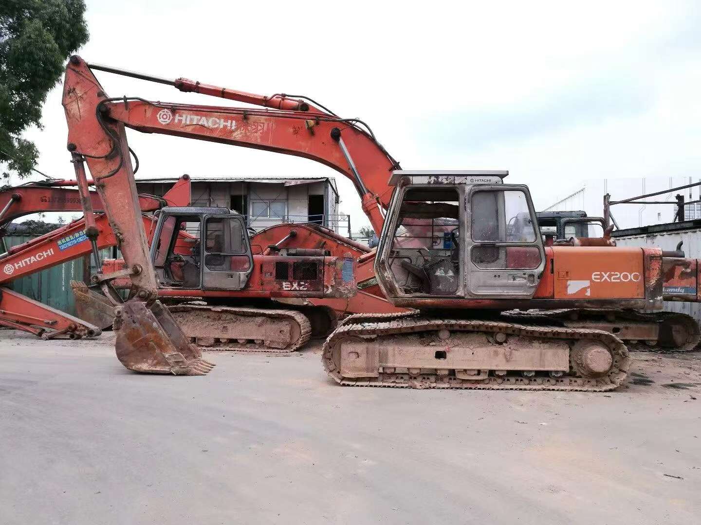 Buy Hitachi EX200-1 Used Excavator / 8
