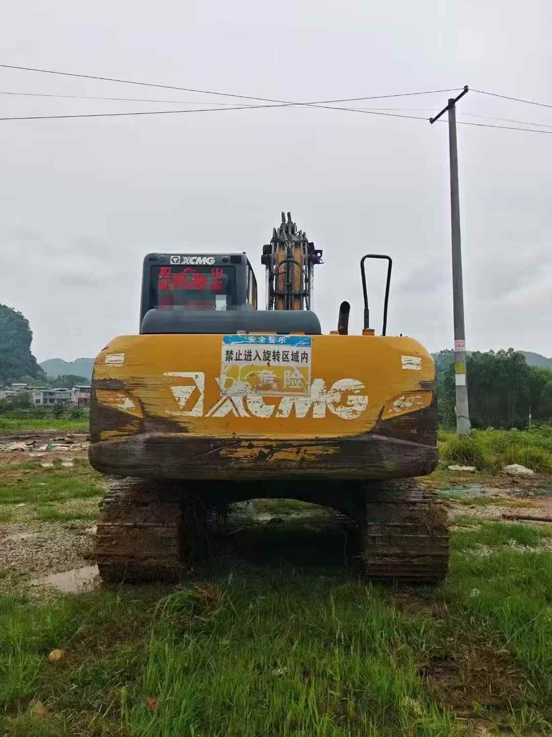 Buy XCMG XE155DK Used Excavator / 3