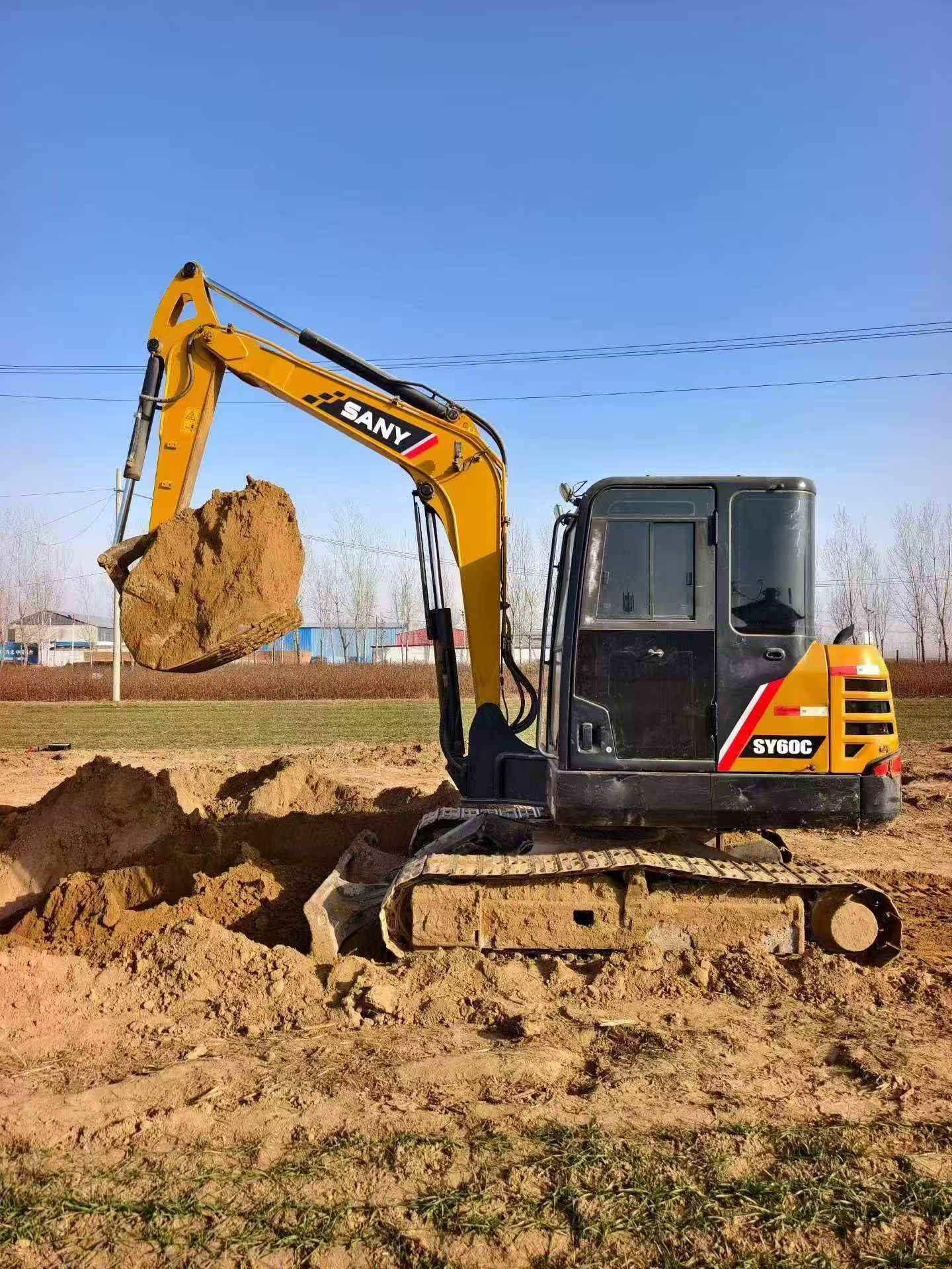 Buy Sany SY60-9 Used Excavator / 2