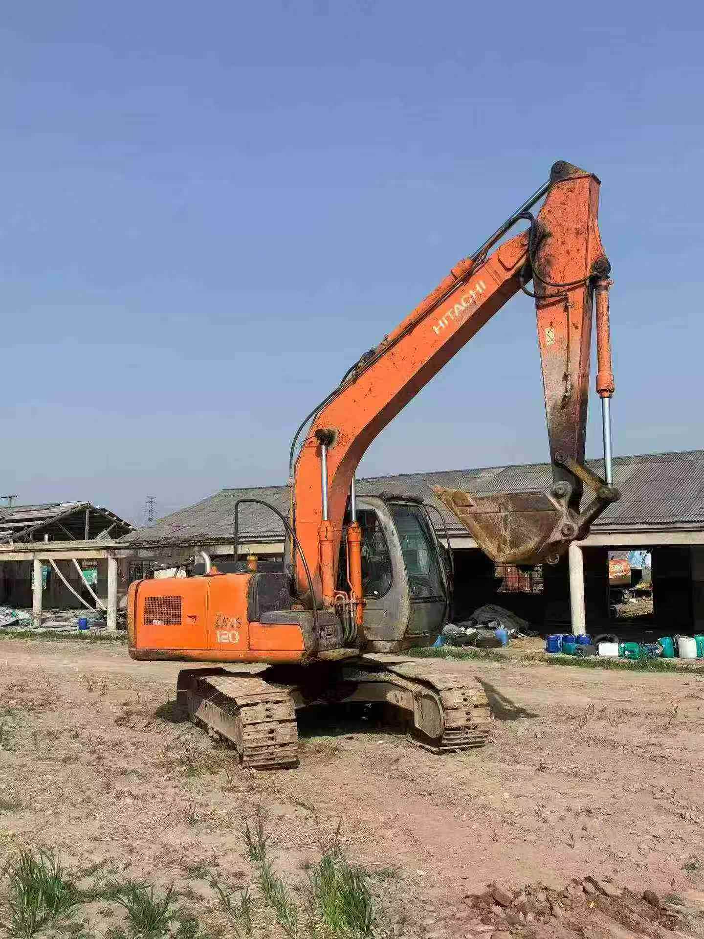 Buy Hitachi EX120 Used Excavator / 8