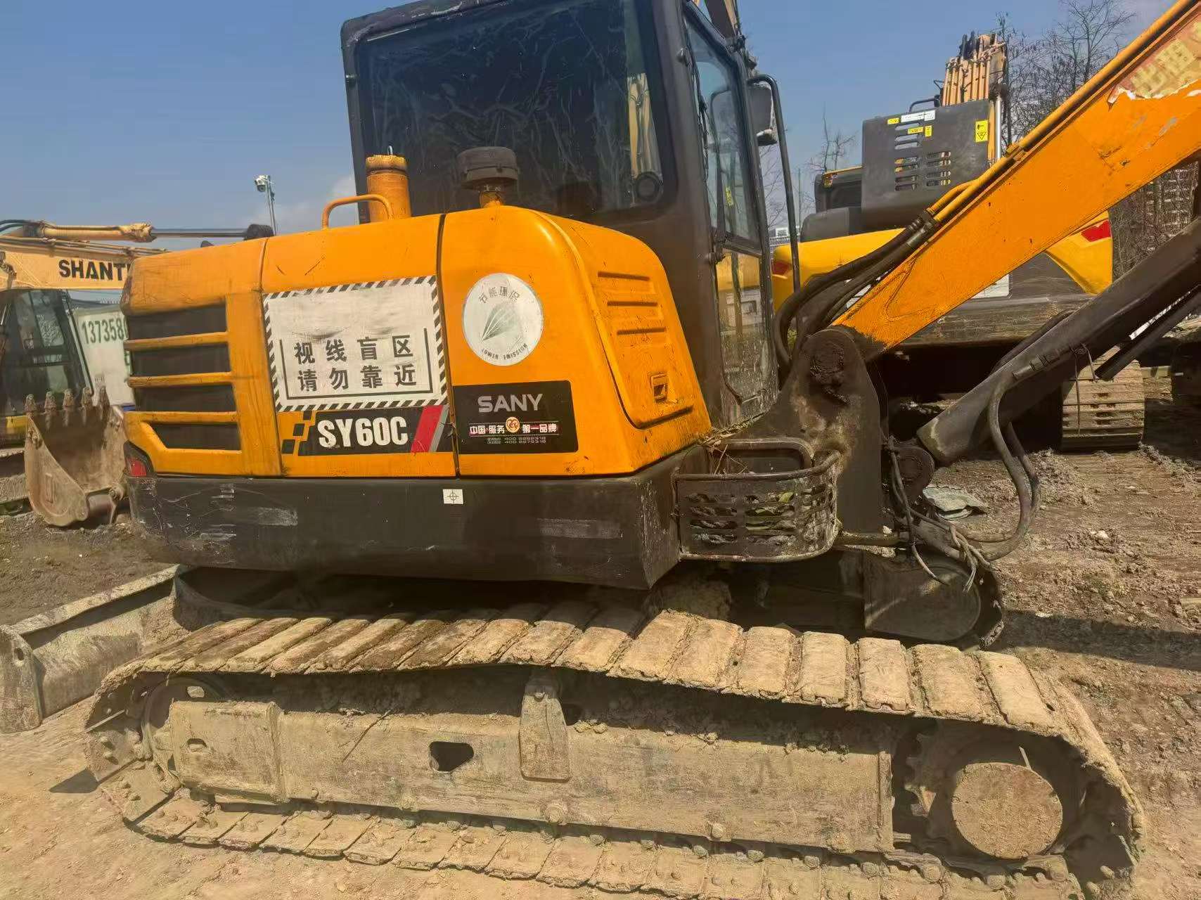 Buy Sany SY60 Used Excavator / 3