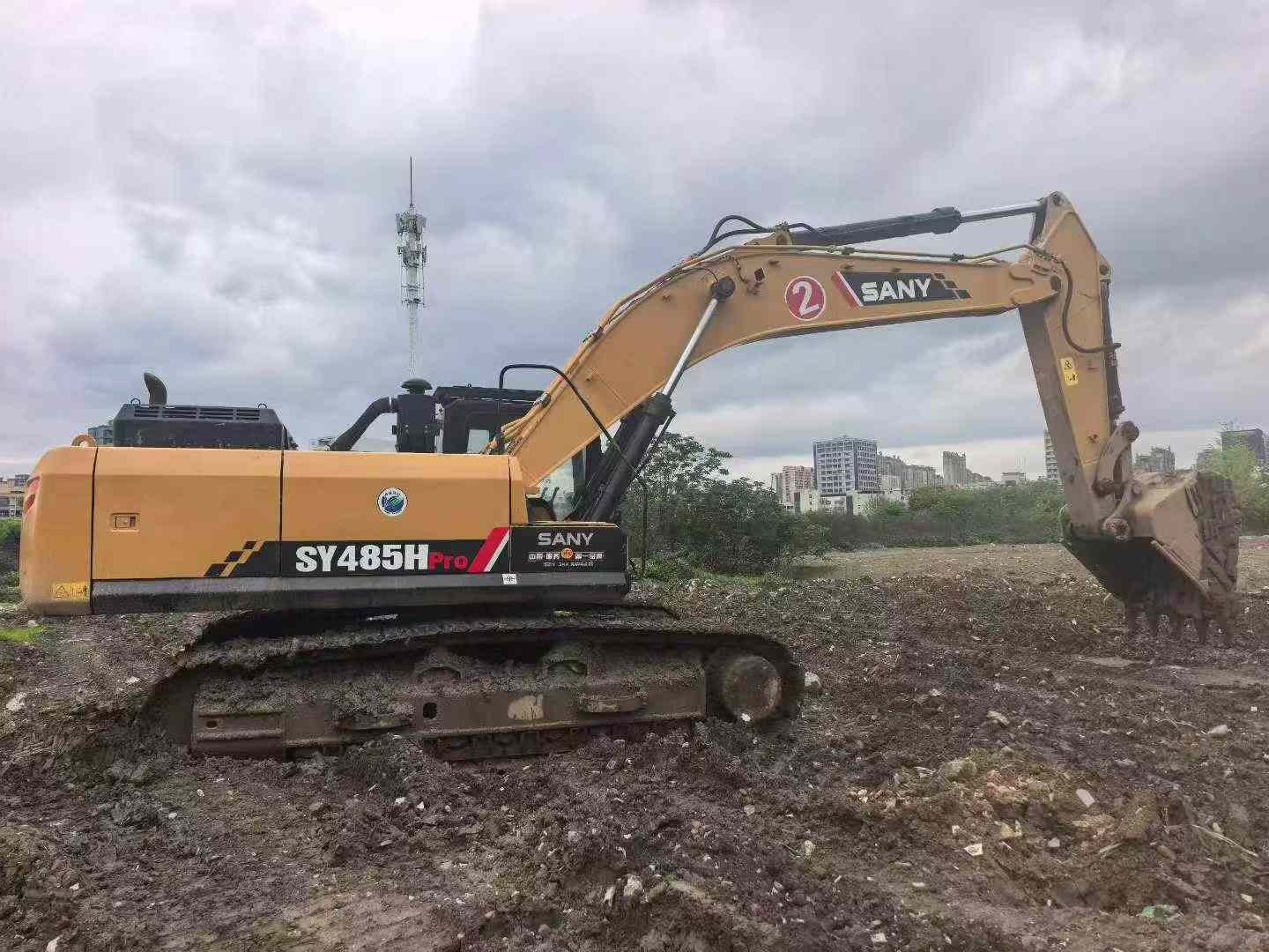 Buy Sany SY485C Used Excavator / 6