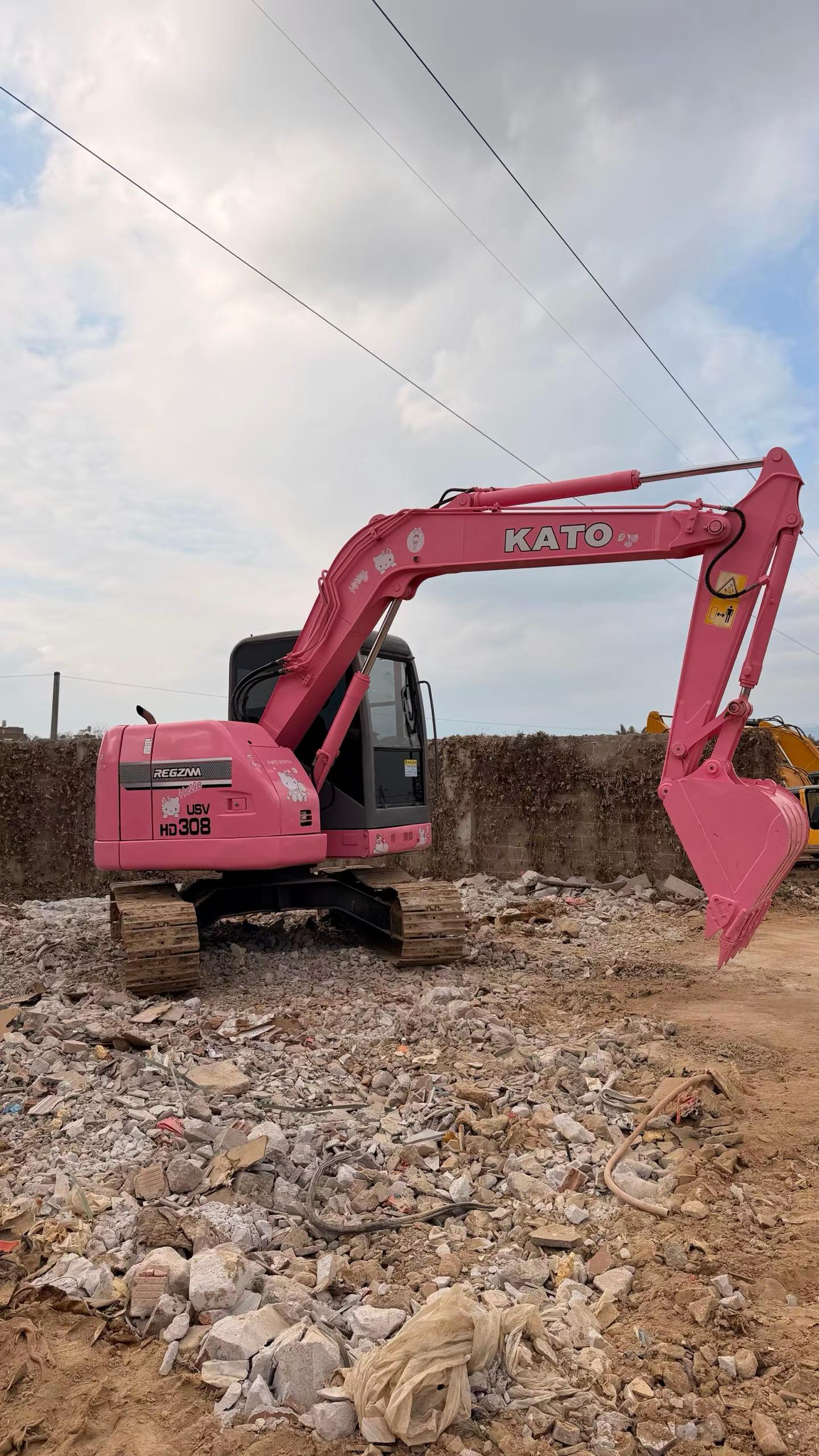 Buy Kato HD308R Used Excavator / 3
