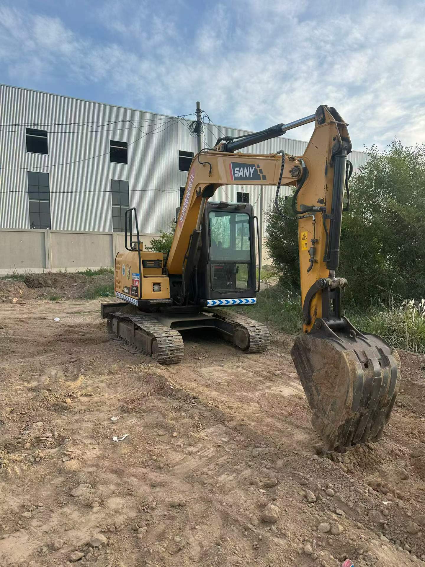 Buy Sany SY65C Used Excavator / 5