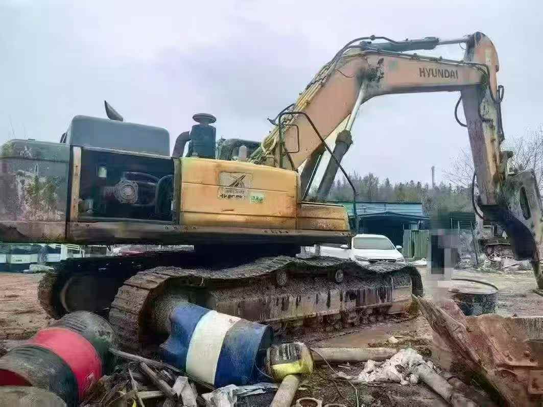 Buy Hyundai R485LVS Used Excavator / 3