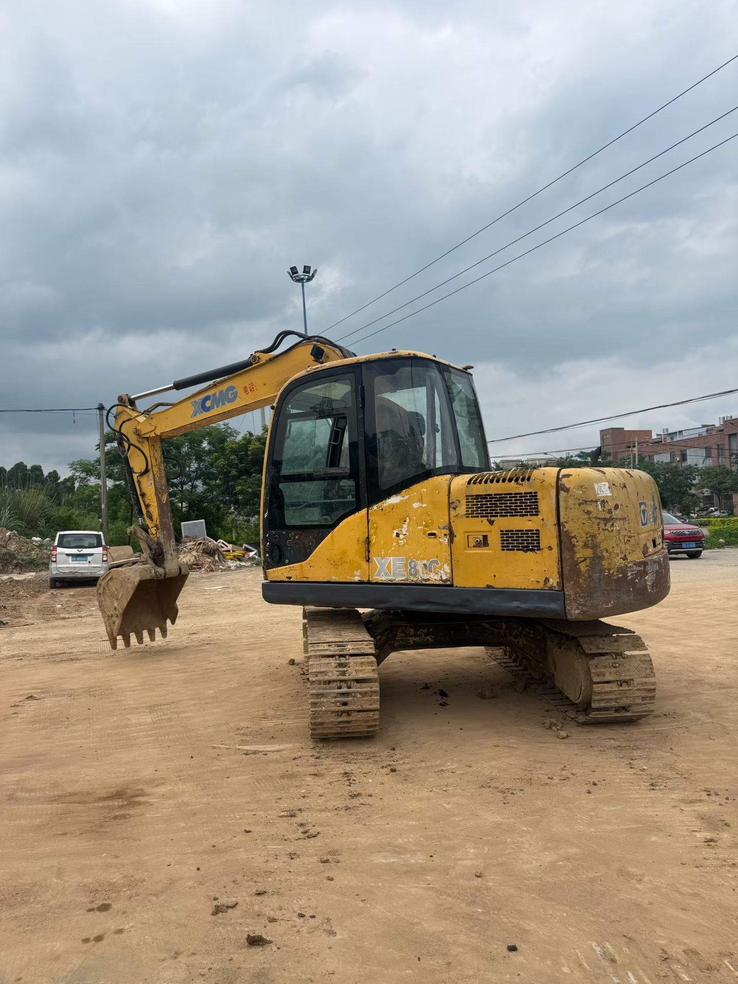 Buy XCMG XE85C Used Excavator / 8