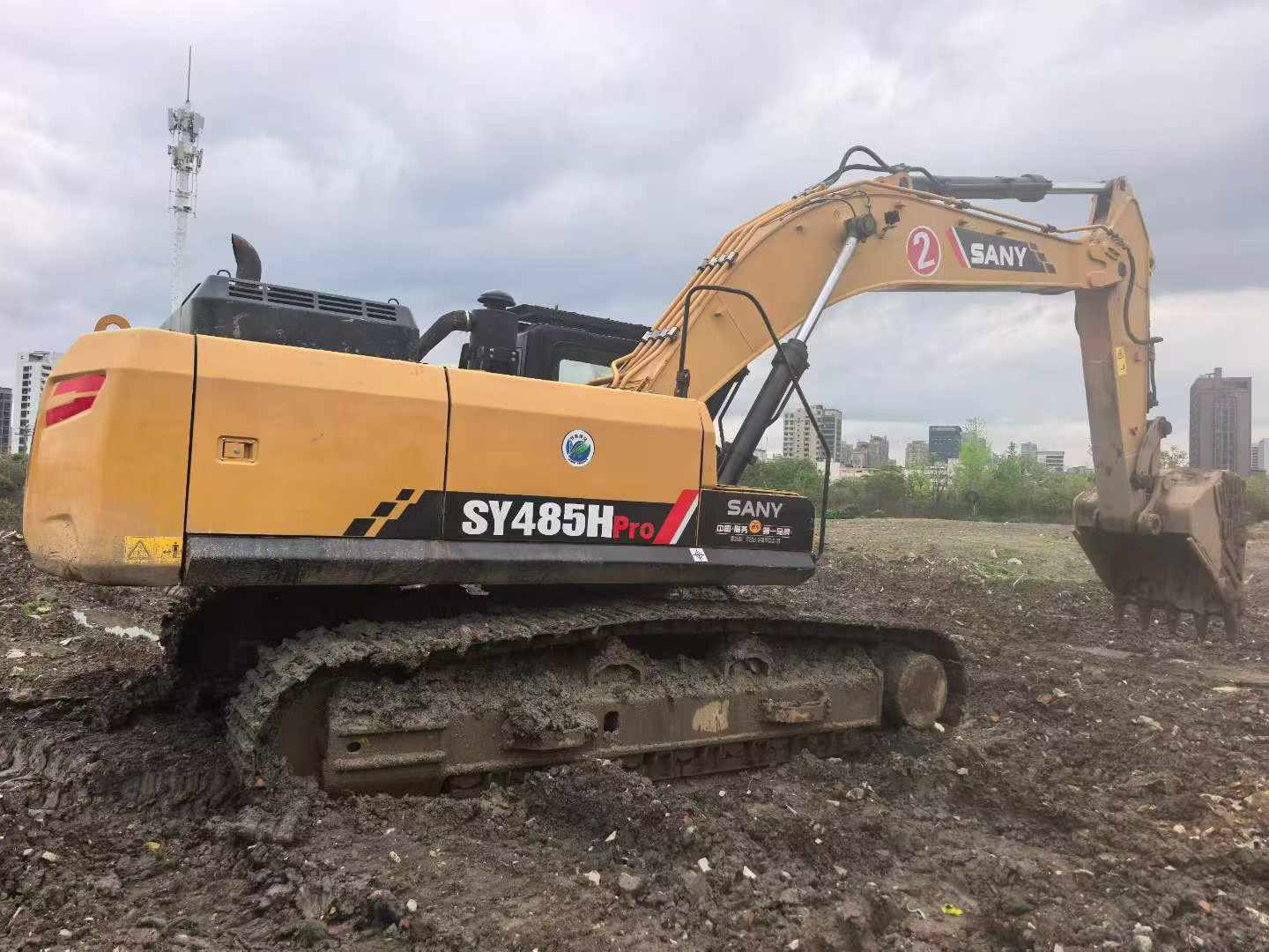 Buy Sany SY485C Used Excavator / 5