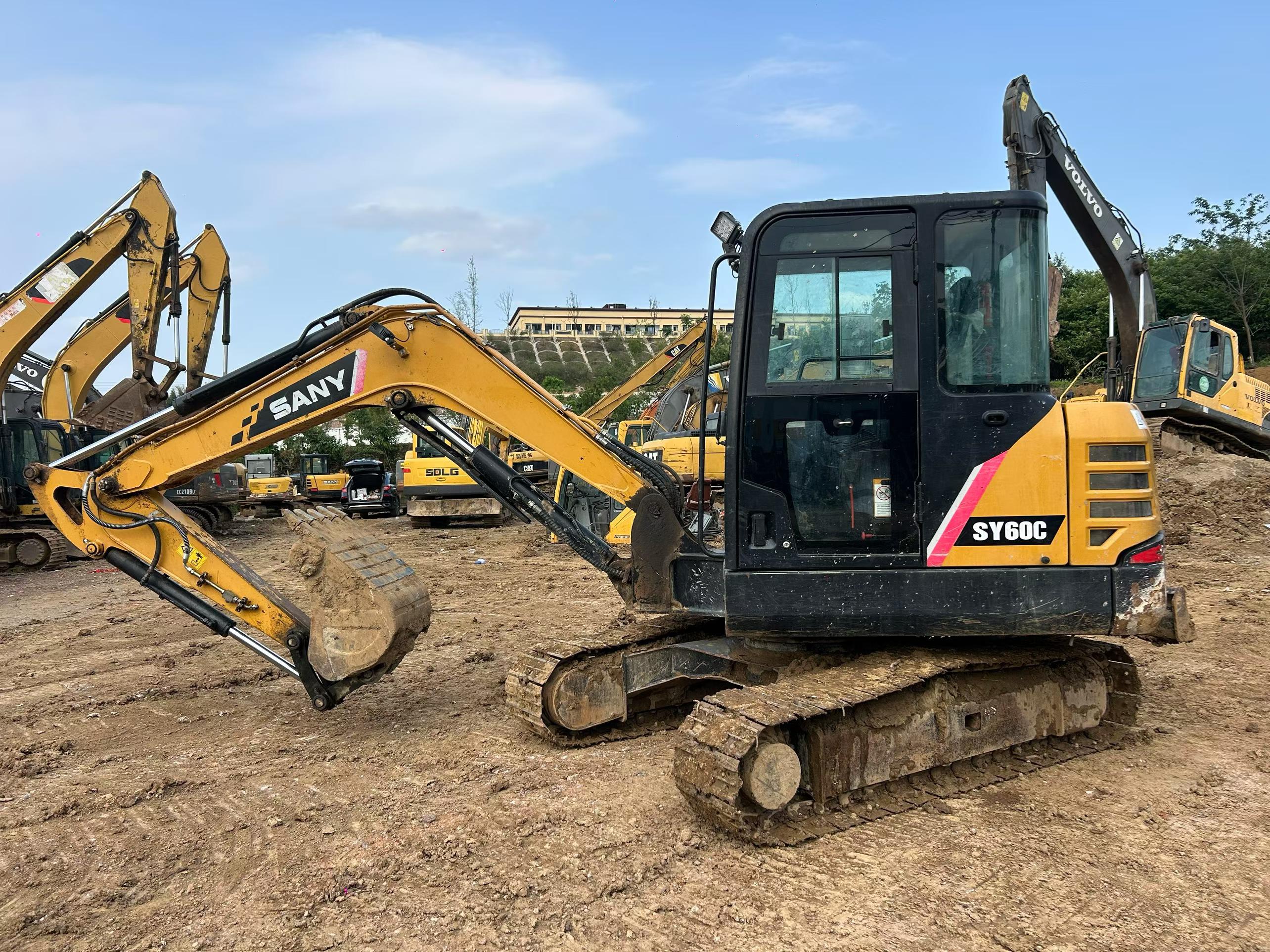 Buy Sany SY55 Used Excavator / 6