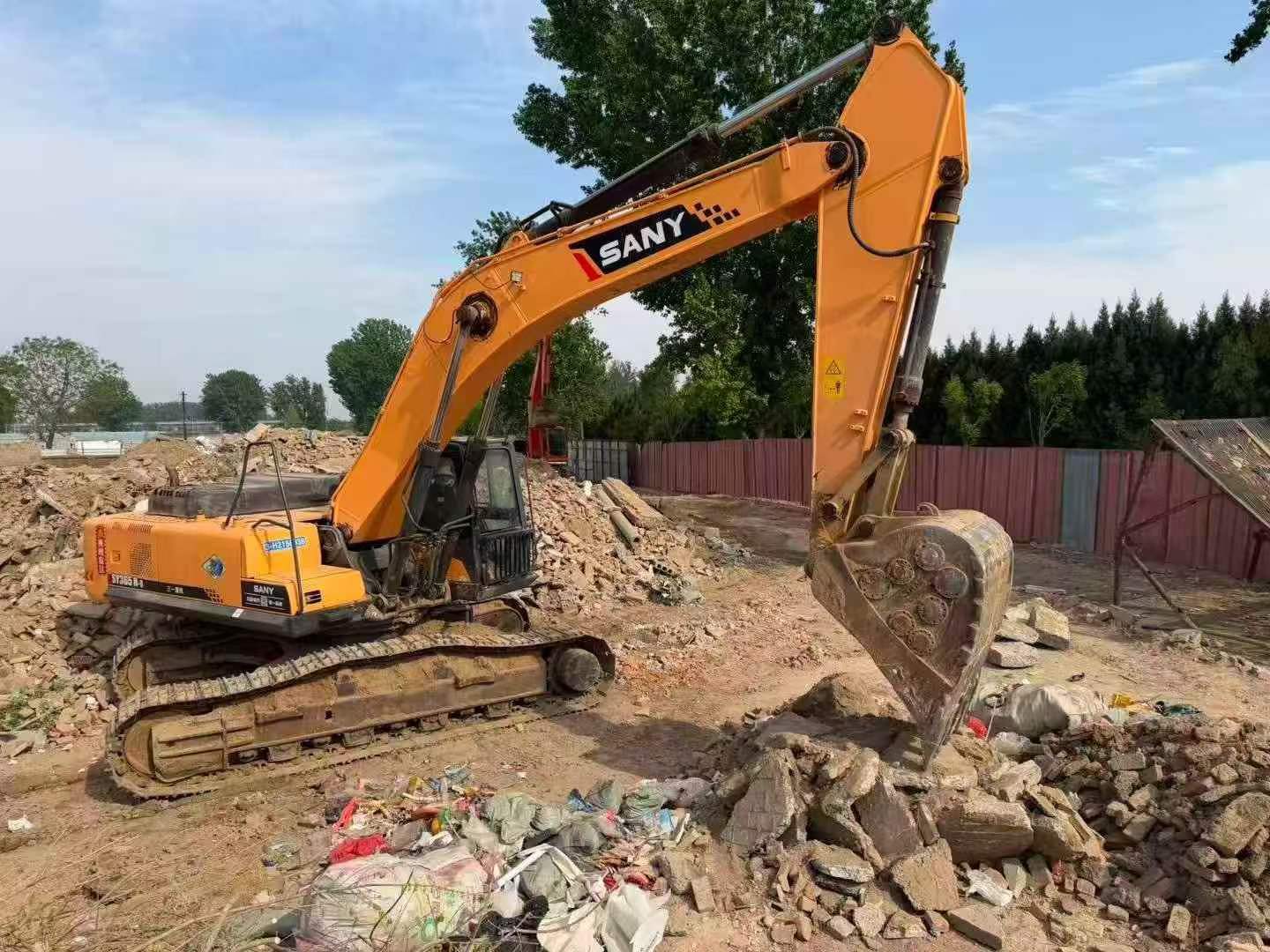 Buy Sany SY365C-8 Used Excavator / 4