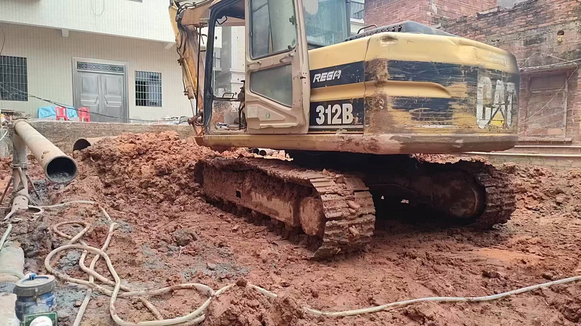 Buy Caterpillar 312B Used Excavator / 4