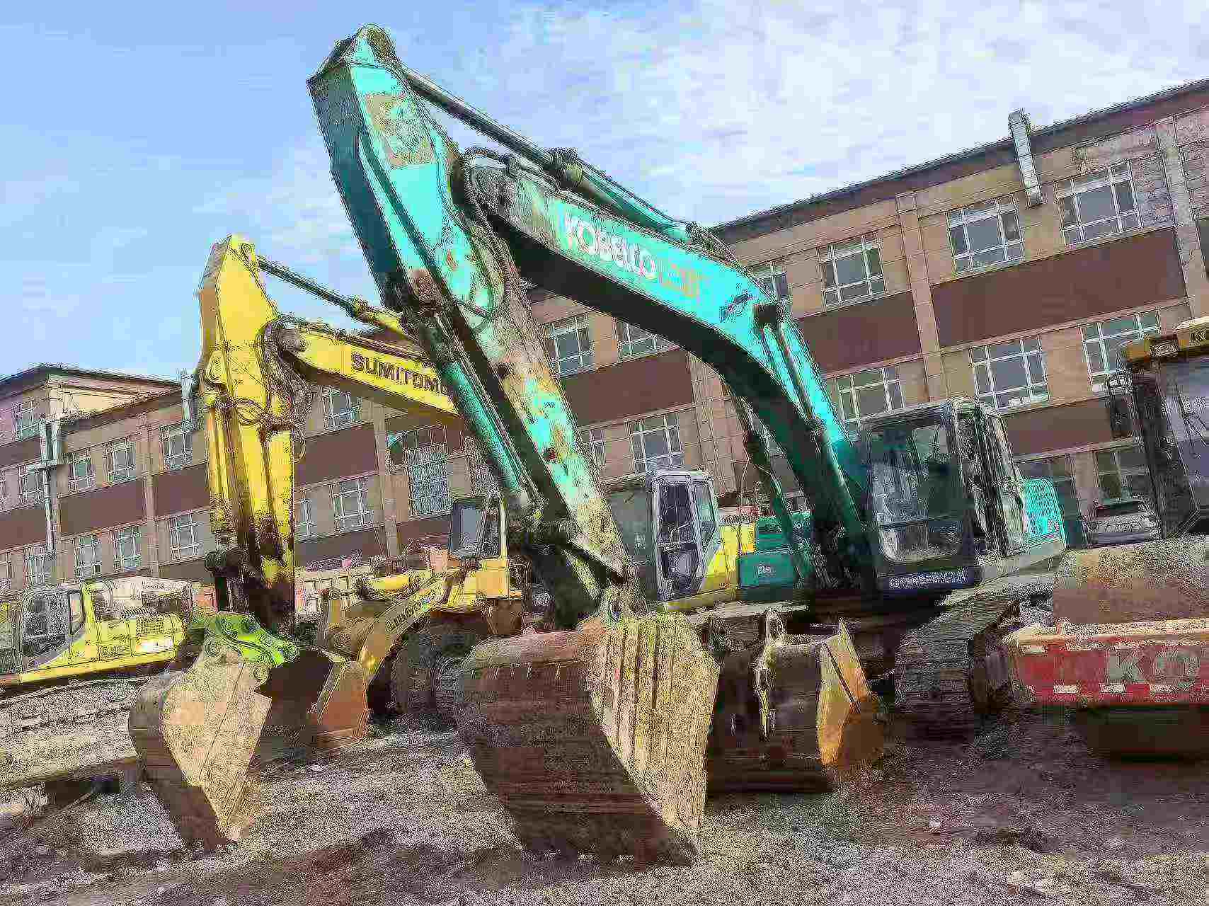 Buy Kobelco SK350-8 Used Excavator / 3