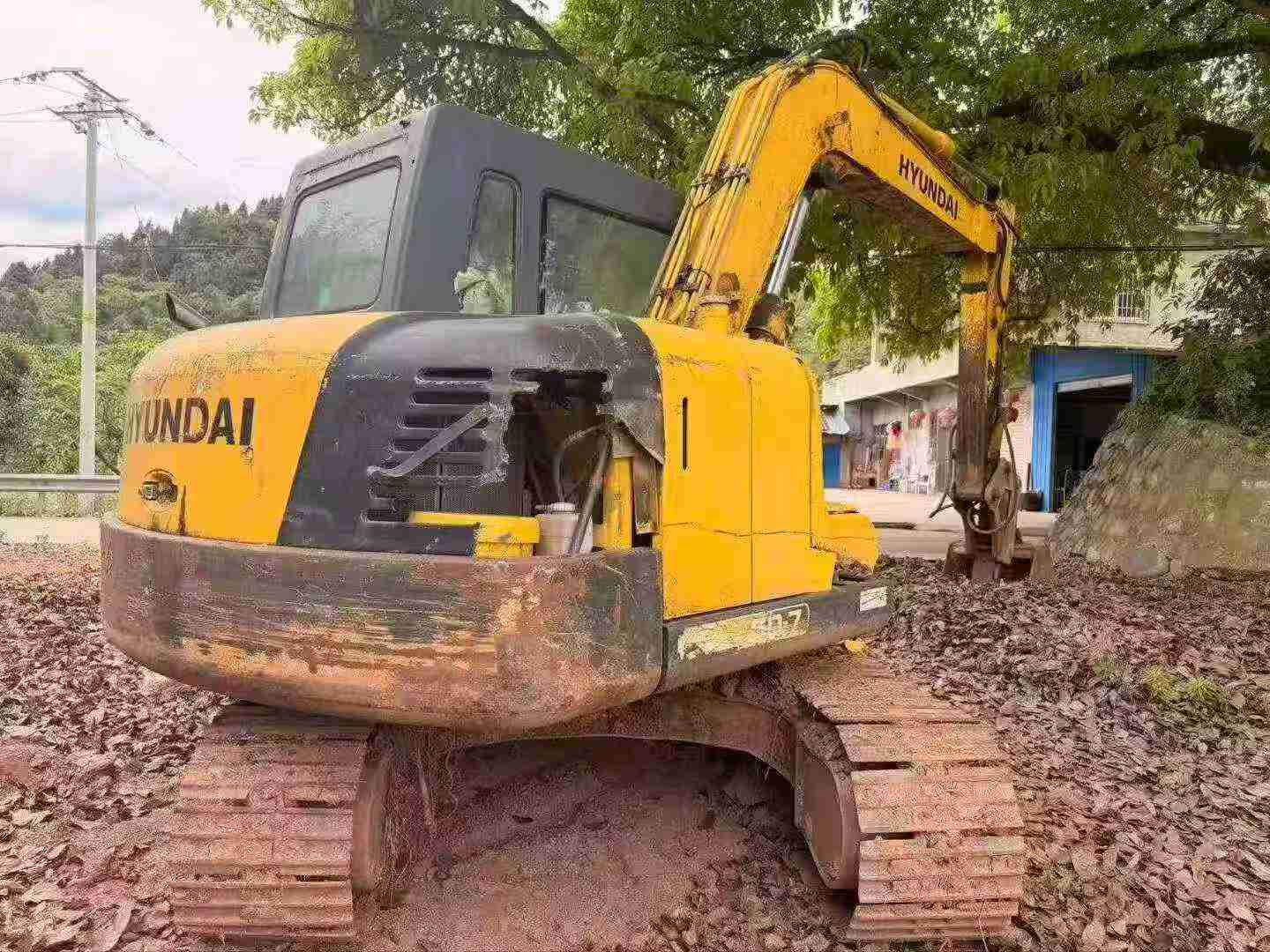 Buy Hyundai R80G Used Excavator / 3