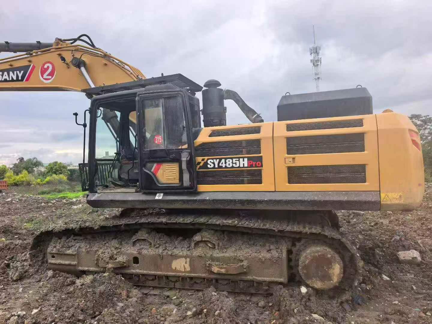 Buy Sany SY485C Used Excavator / 7