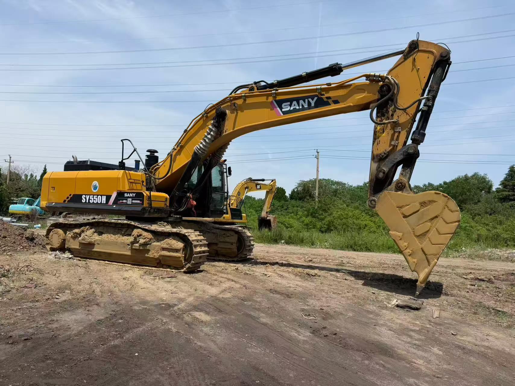 Buy Sany SY550H Used Excavator / 8
