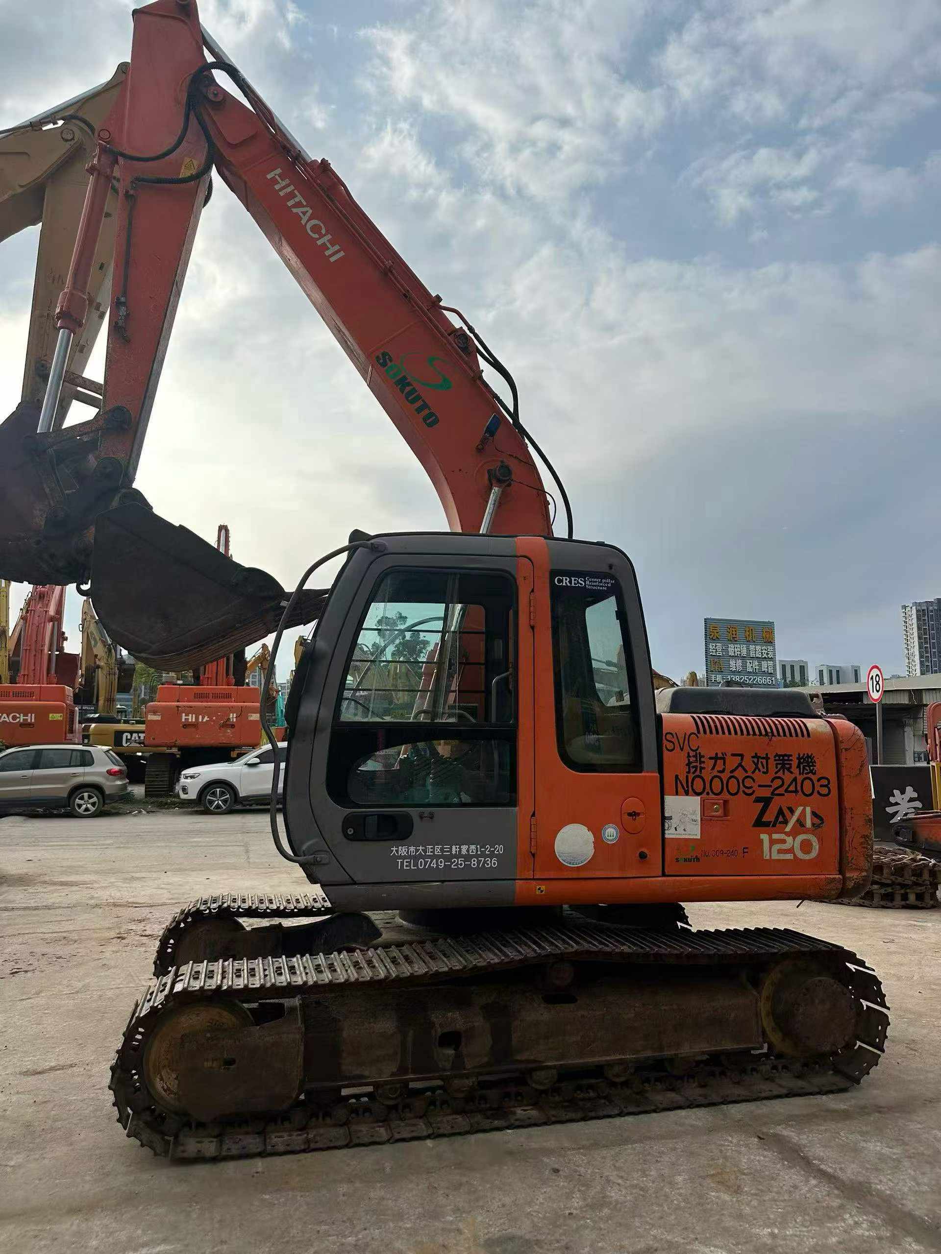 Buy Hitachi EX120-6 Used Excavator / 9