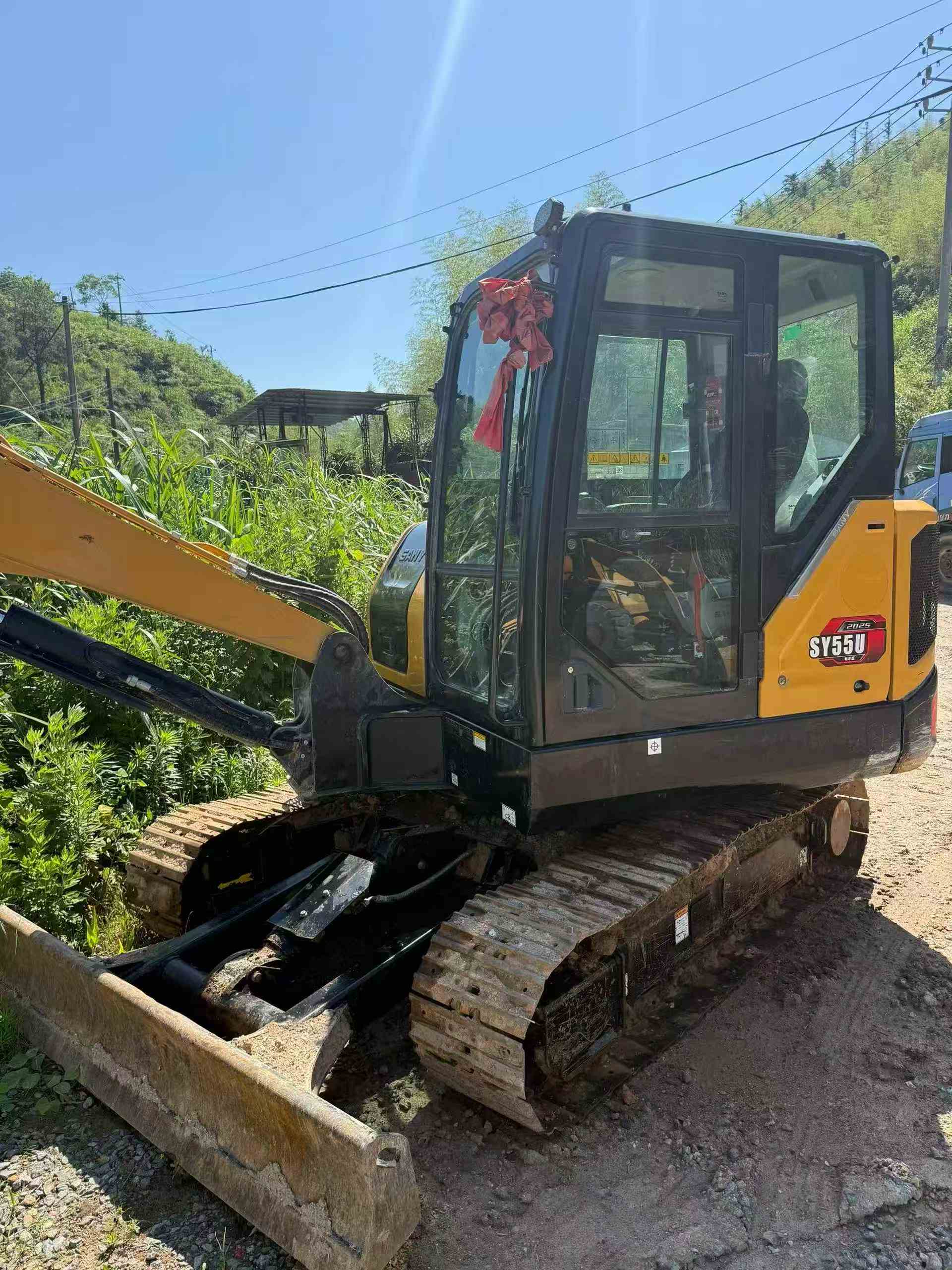 Buy Sany SY55 Used Excavator / 2