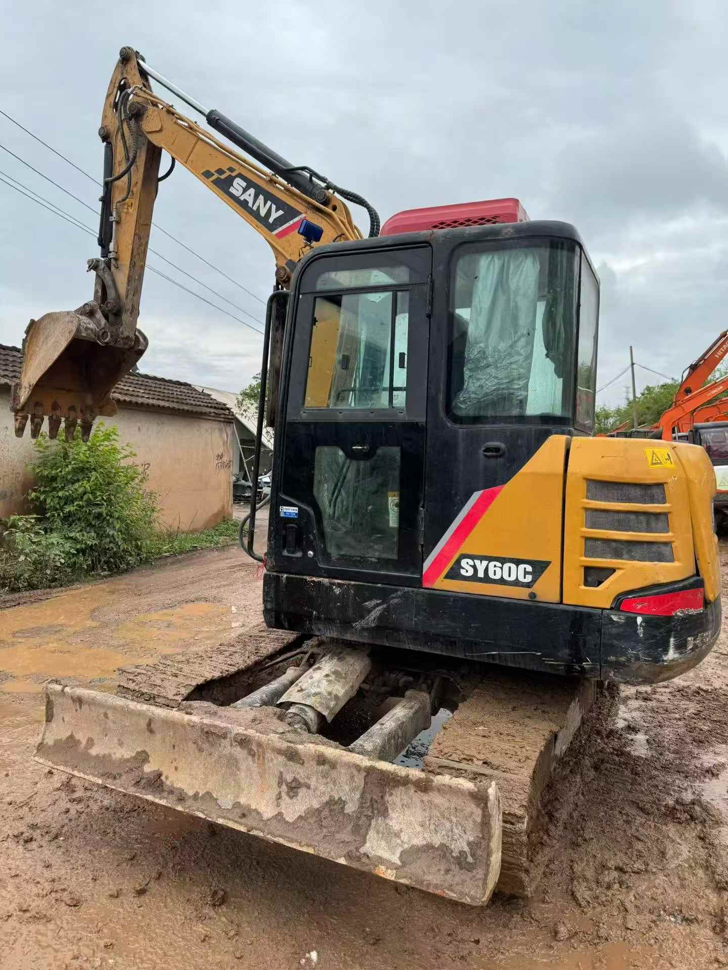 Buy Sany SY60 Used Excavator / 3