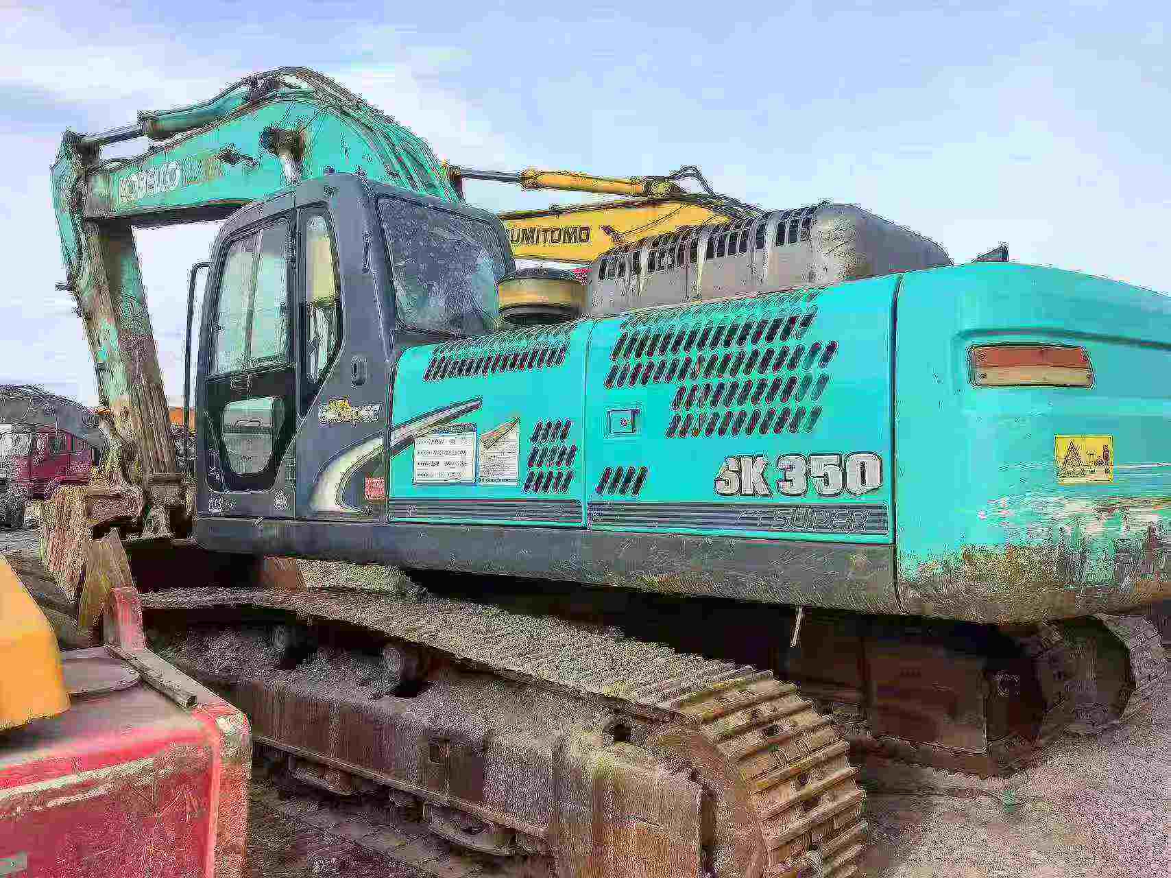 Buy Kobelco SK350-8 Used Excavator / 8
