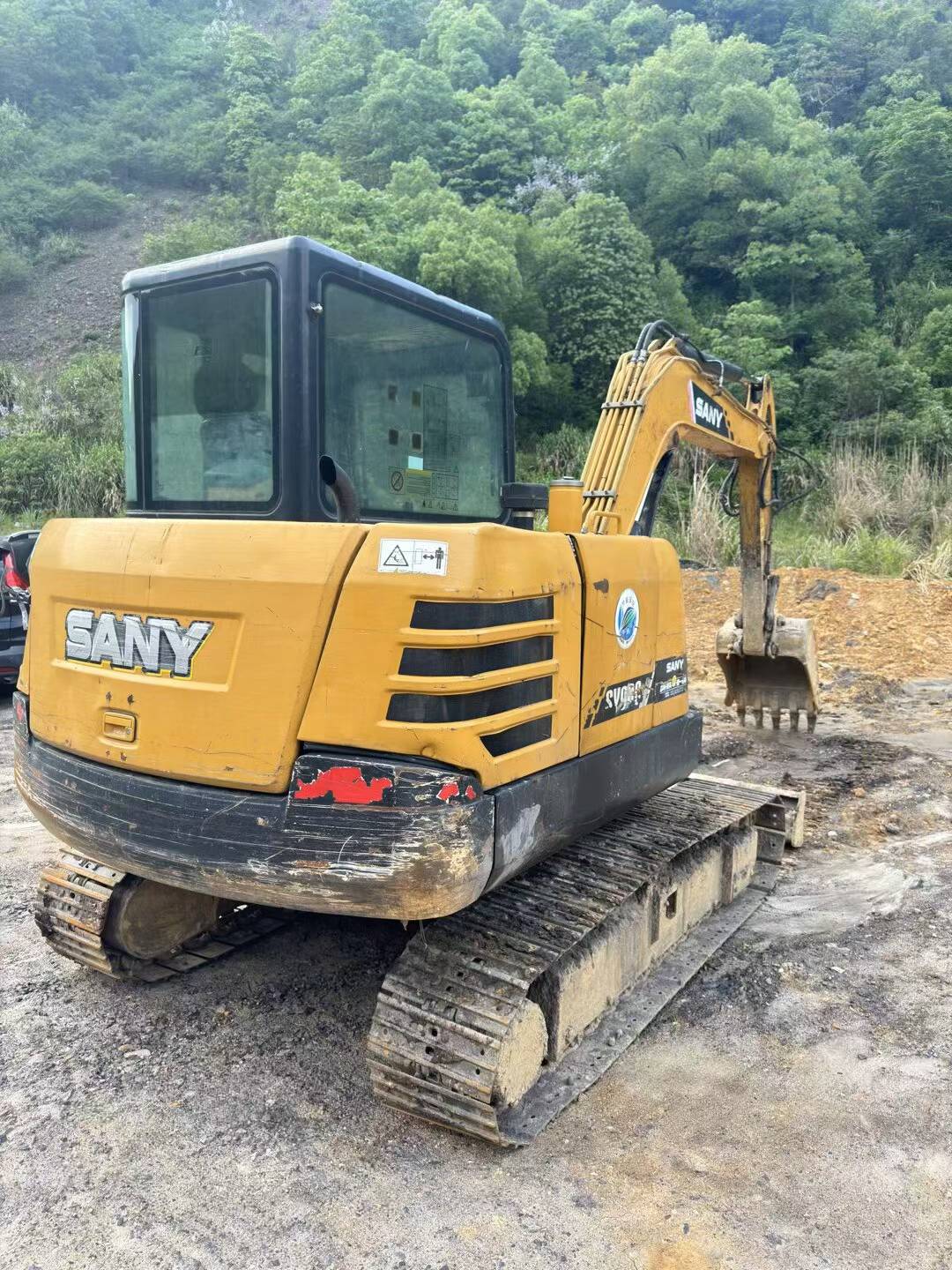Buy Sany SY55 Used Excavator / 7
